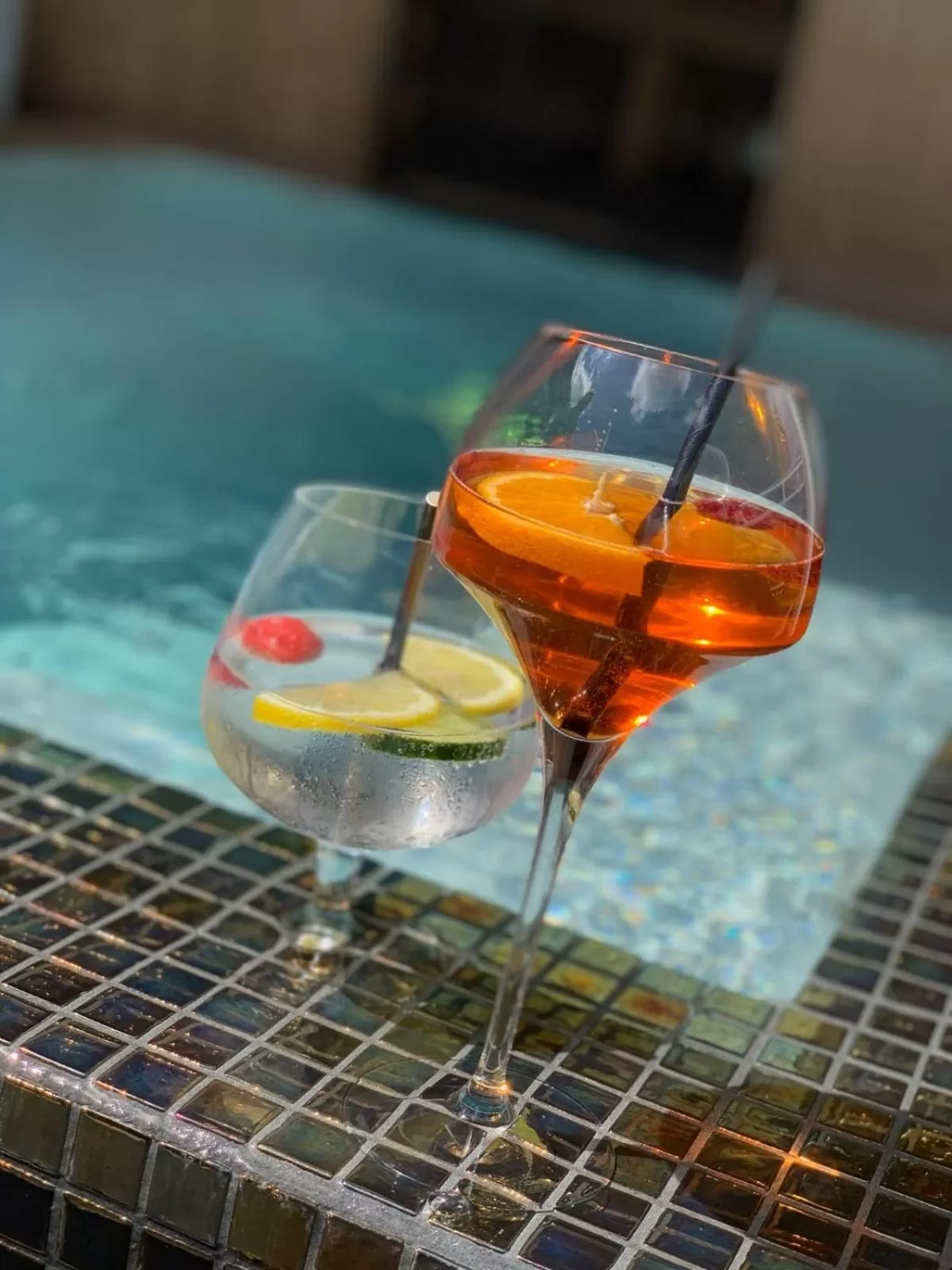 Hot Tub in Le Diana Hôtel & Spa