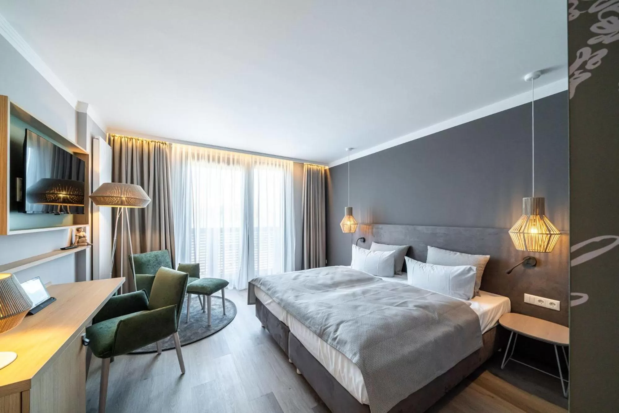 Photo of the whole room, Bed in Landhotel Rittmeister & Kräuter-SPA Adults Only