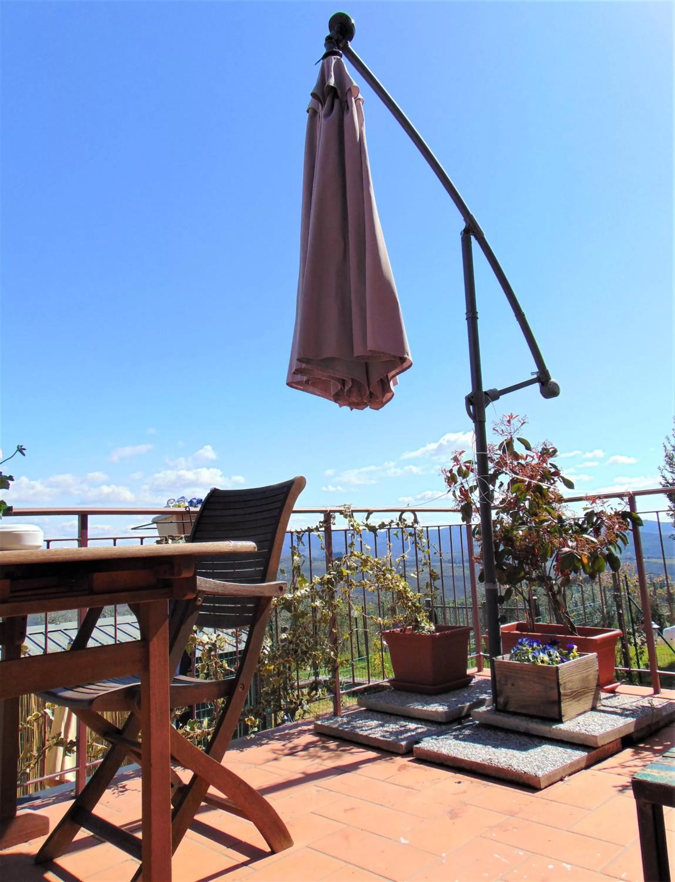 Balcony/Terrace in B&B Un posto nel mondo