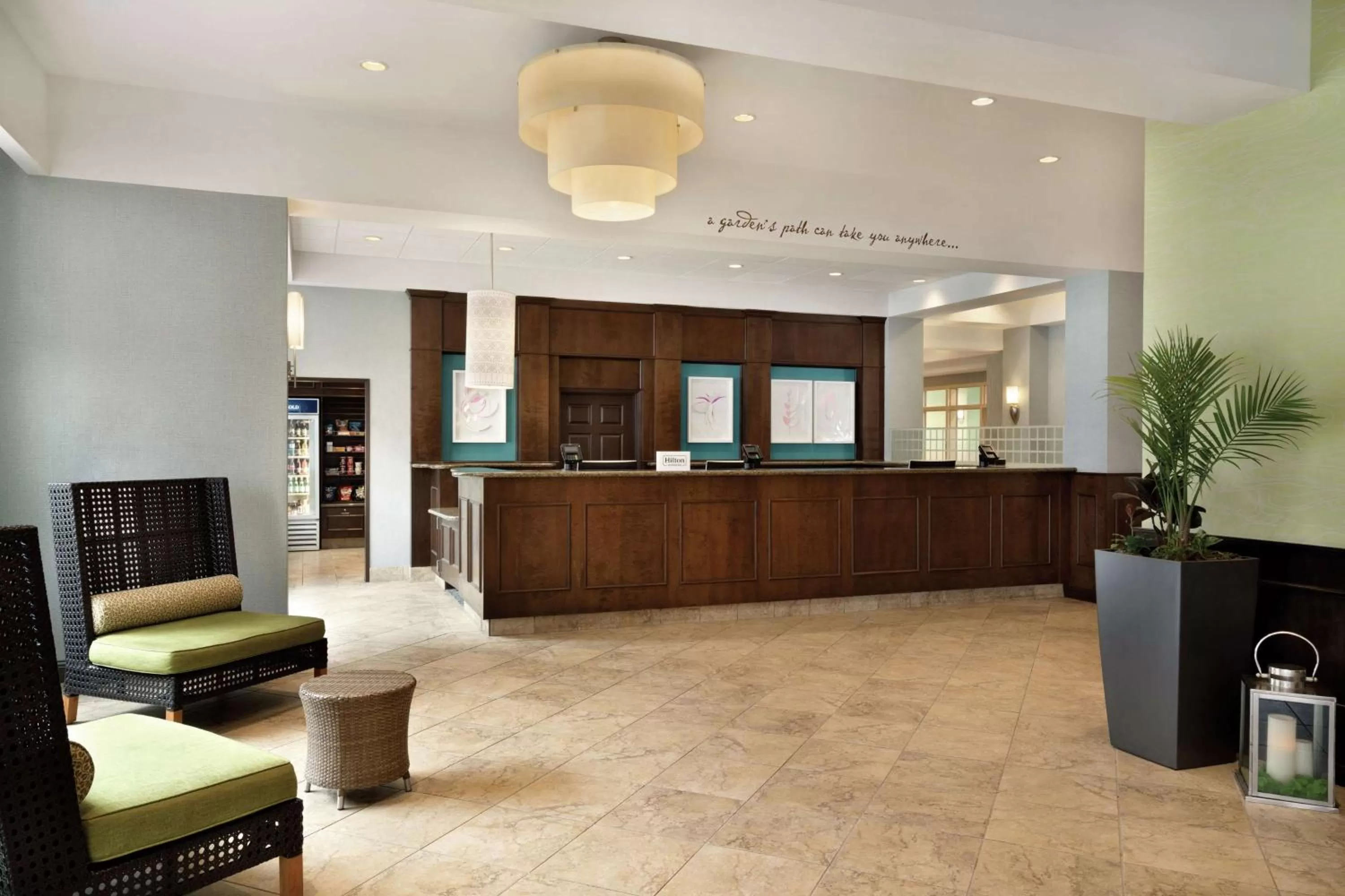 Lobby or reception in Hilton Garden Inn Worcester