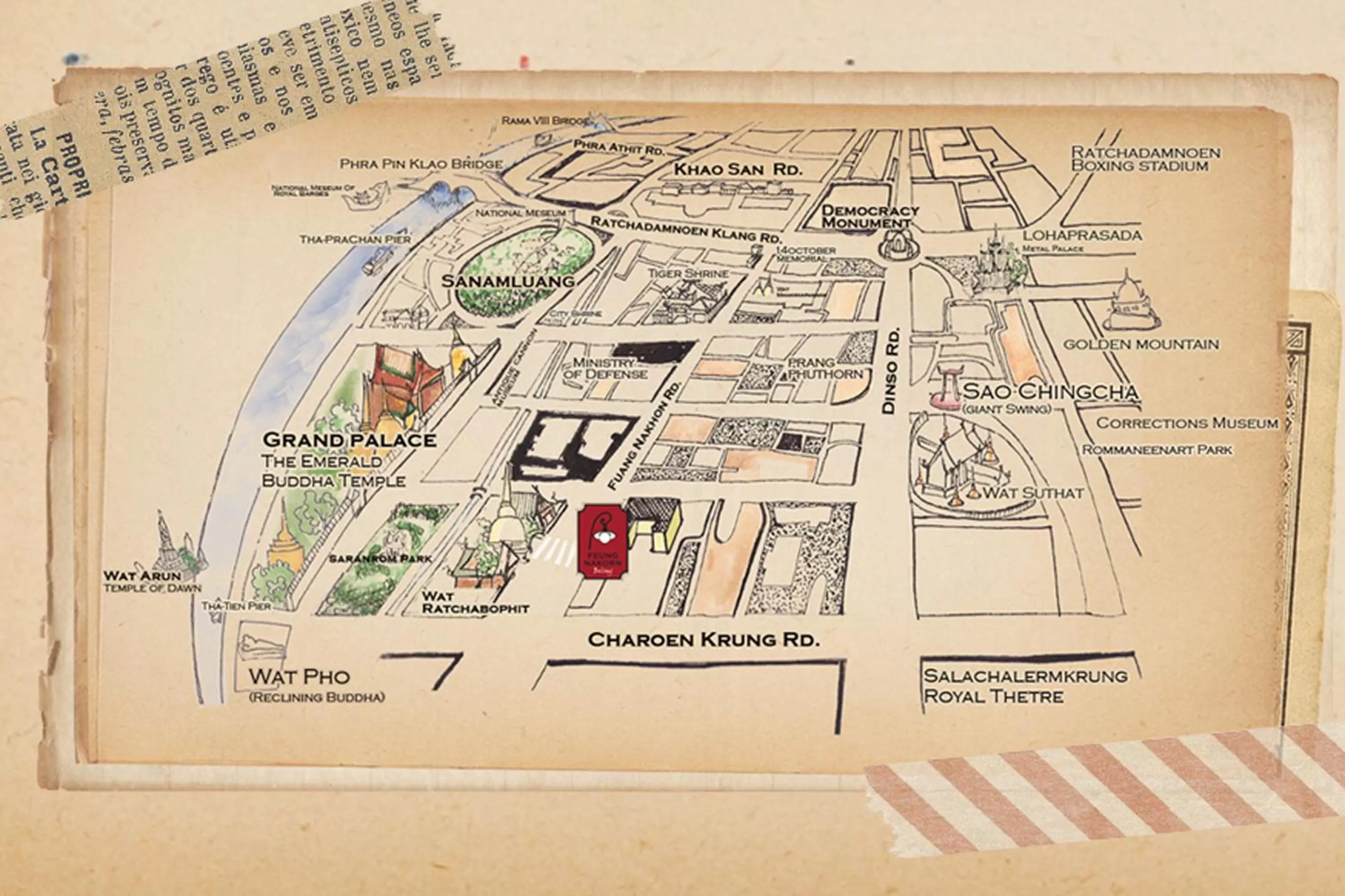 Off site in Feung Nakorn Balcony Rooms and Cafe