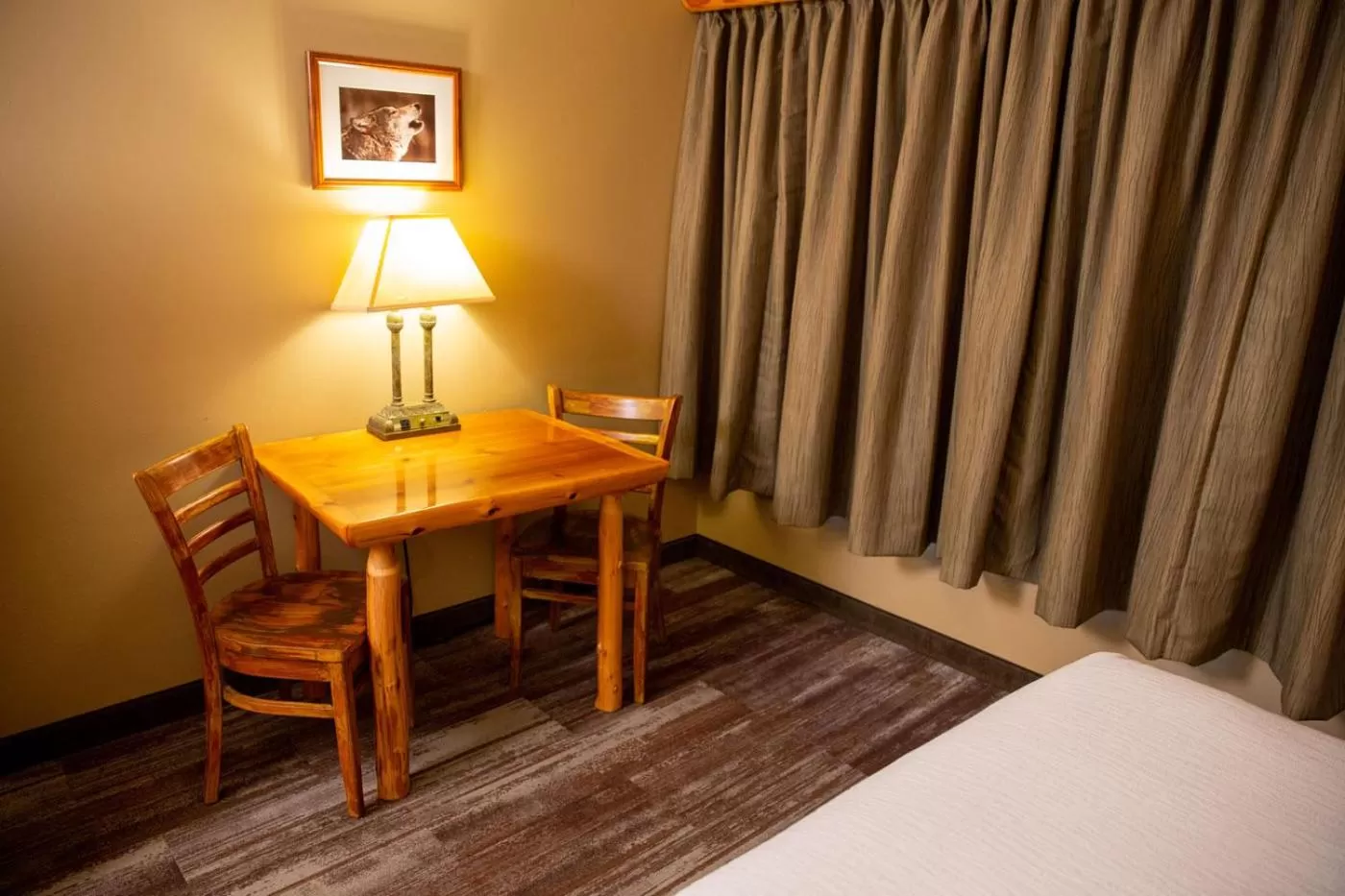 Bed in Grand Ely Lodge