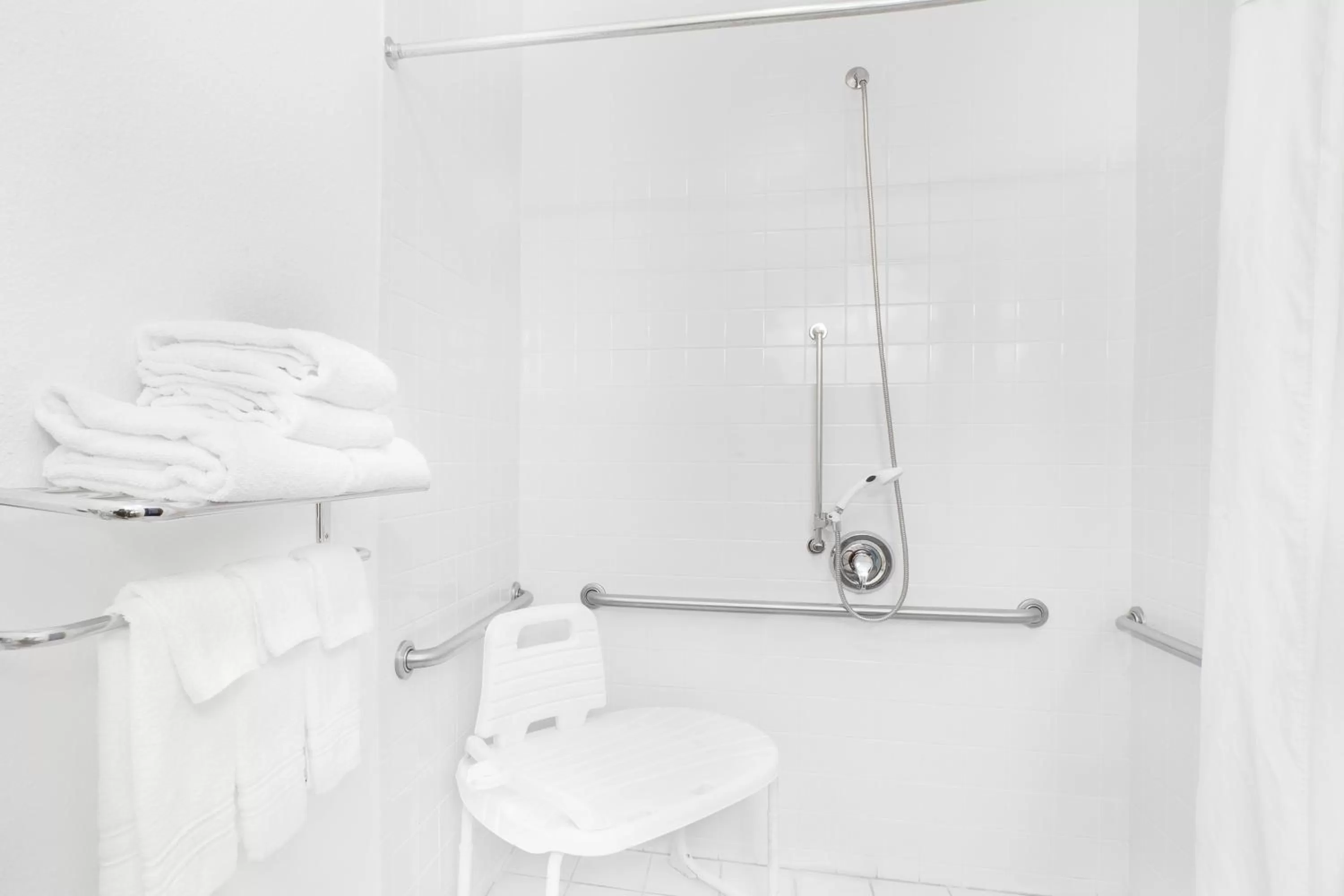 Bathroom in Super 8 by Wyndham Cobleskill NY