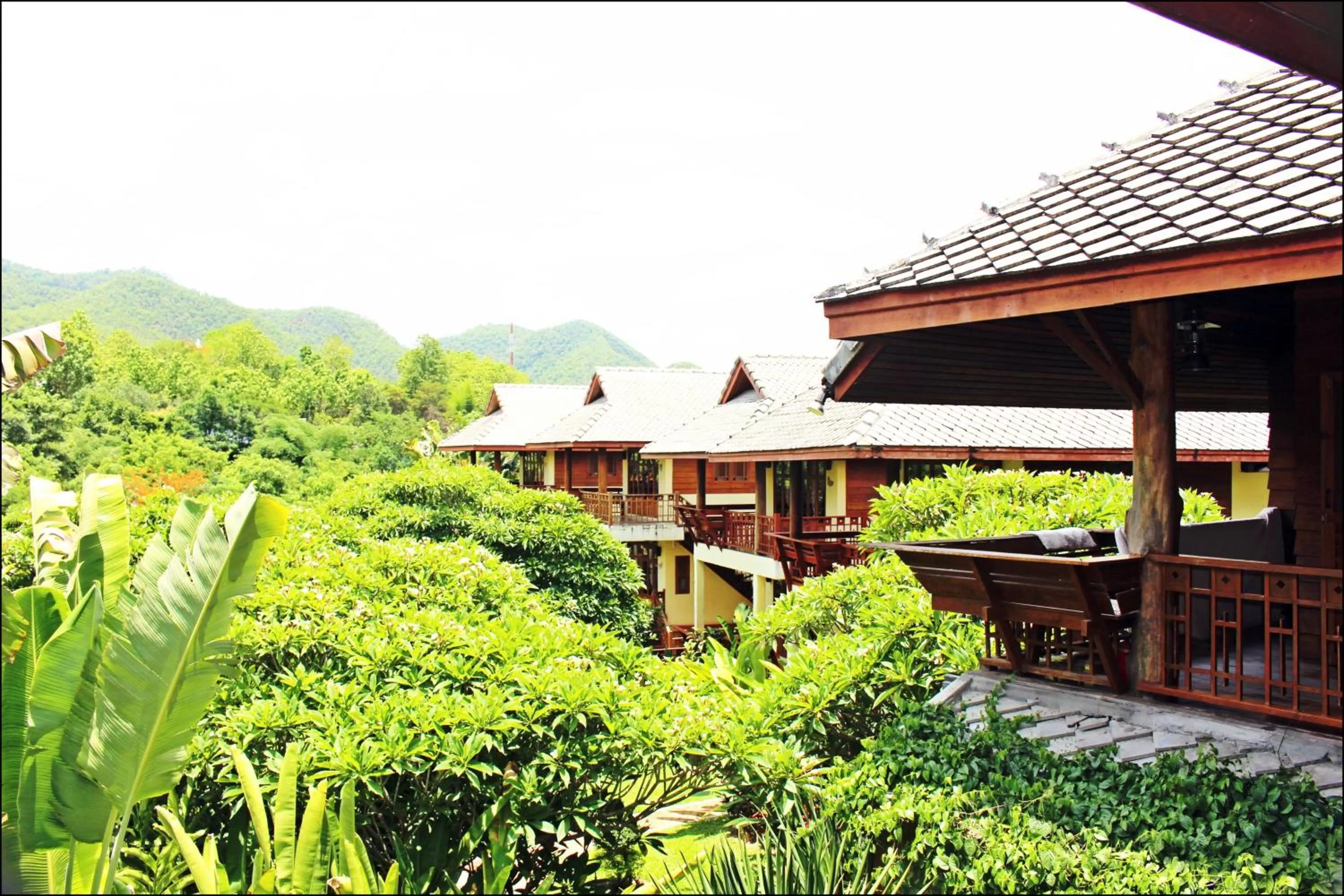 Bird's eye view in Pai Vimaan Resort