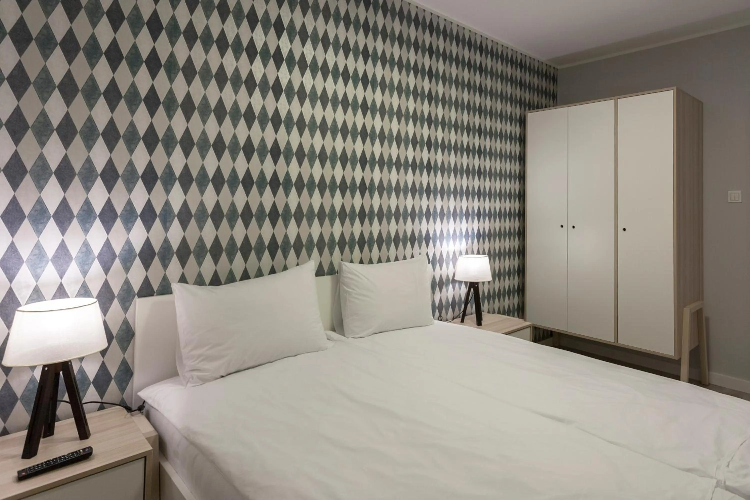 Bedroom, Bed in GRANO APARTMENTS Gdańsk Motława SPA & Wellness