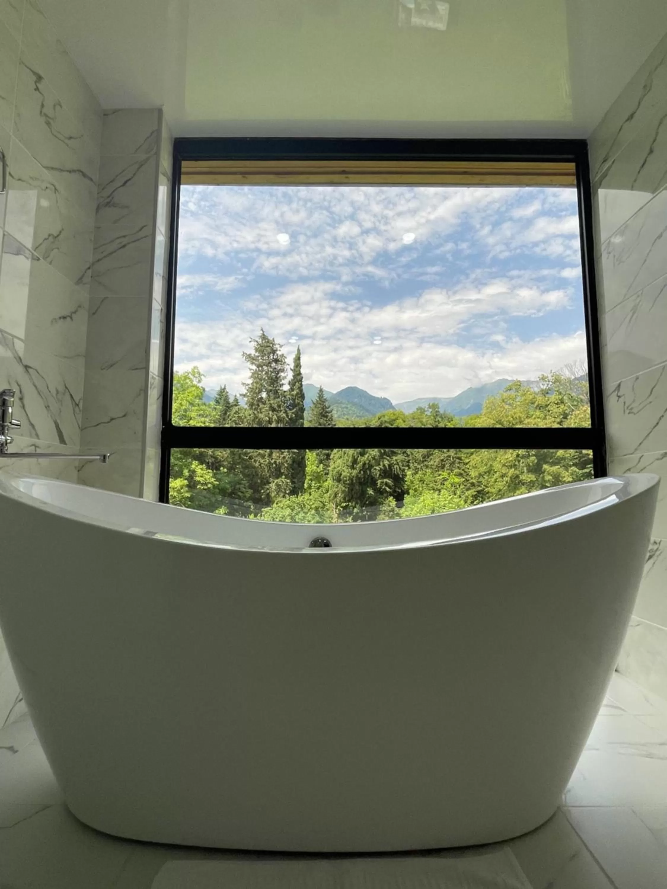 Balcony/Terrace in Royal Palace Hotel, Lagodekhi