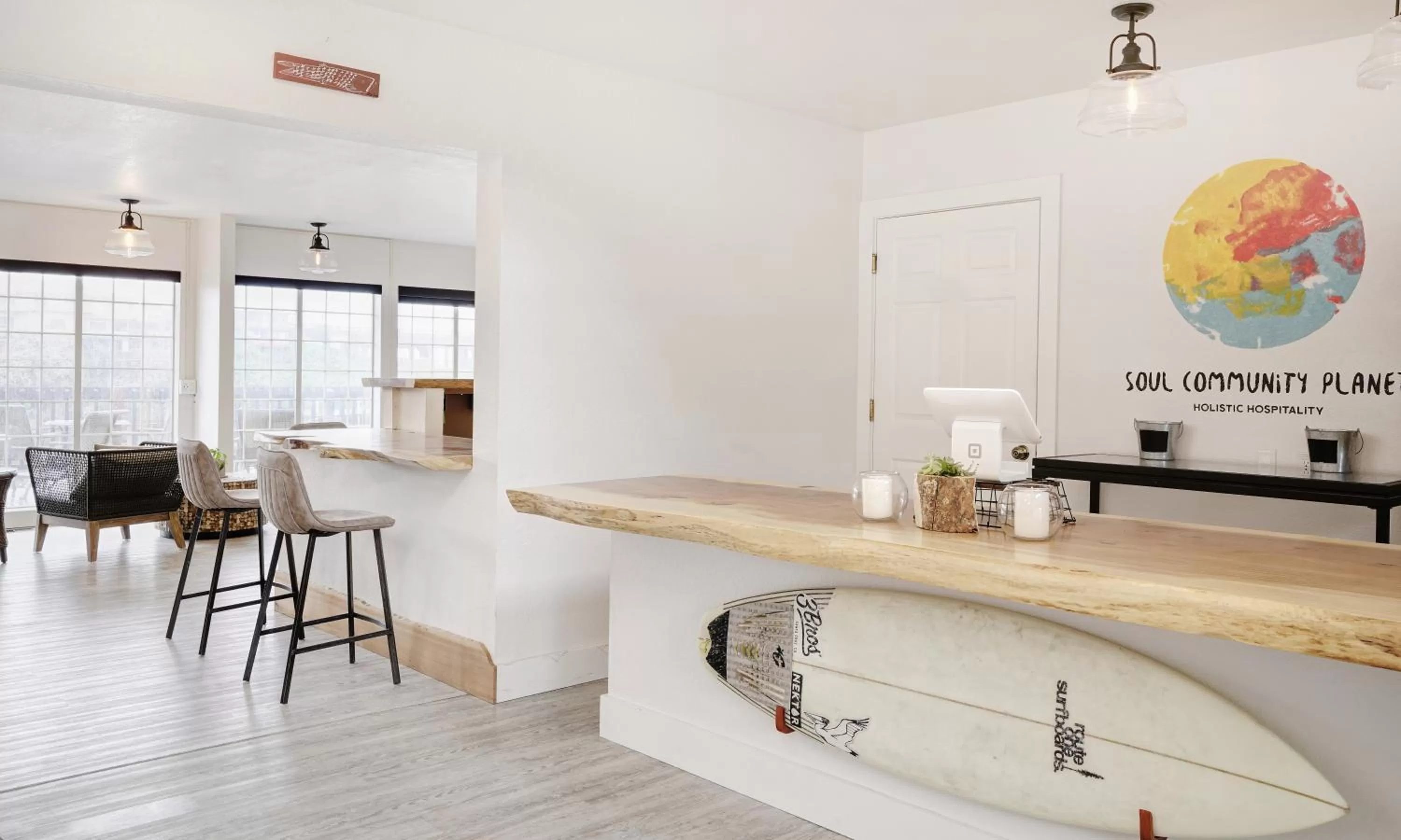 Lobby or reception in SCP Depoe Bay