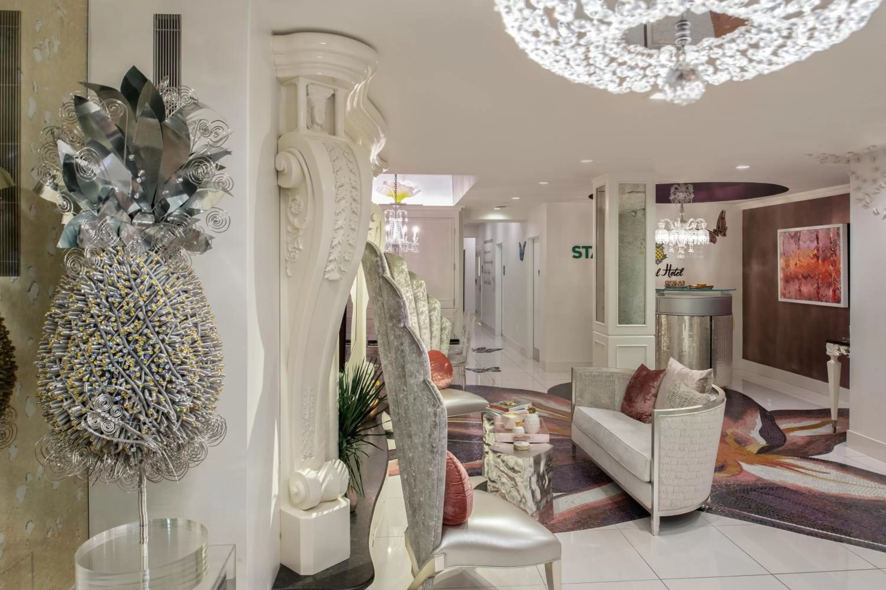 Lobby or reception in Staypineapple, An Artful Hotel, Midtown New York