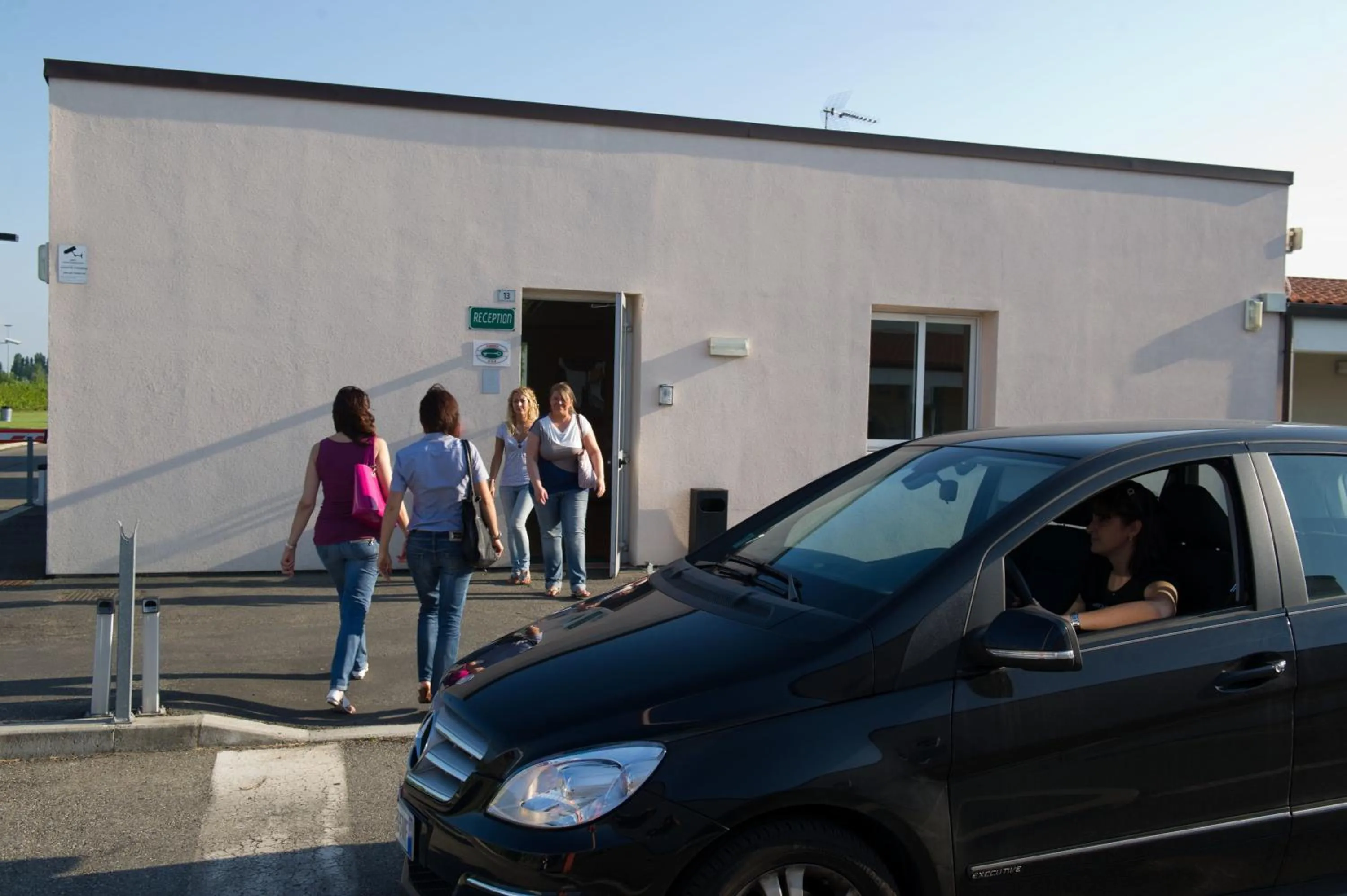 Facade/entrance in Autohotel Ravenna