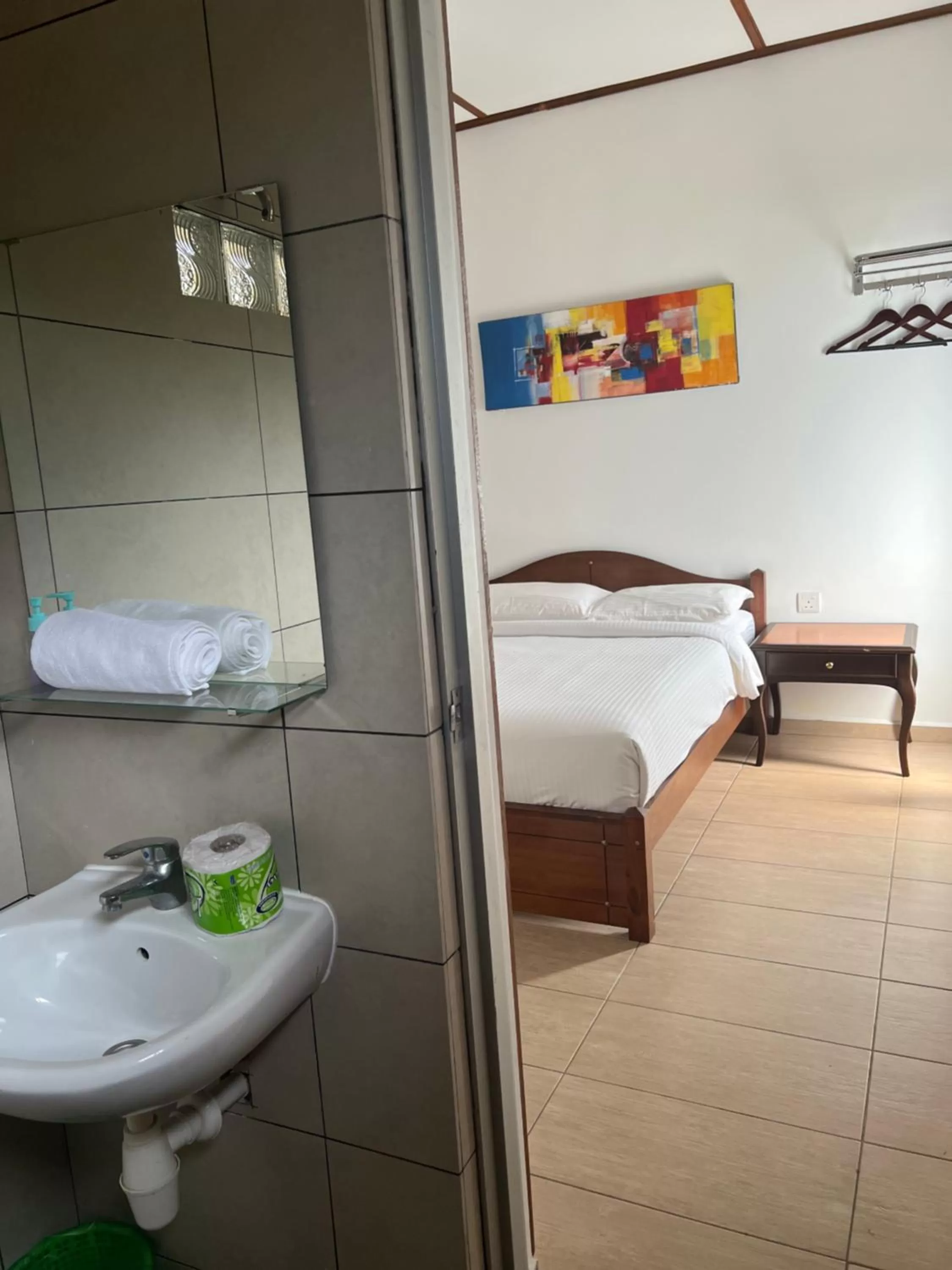 Bed in Hujung Kampung Resort