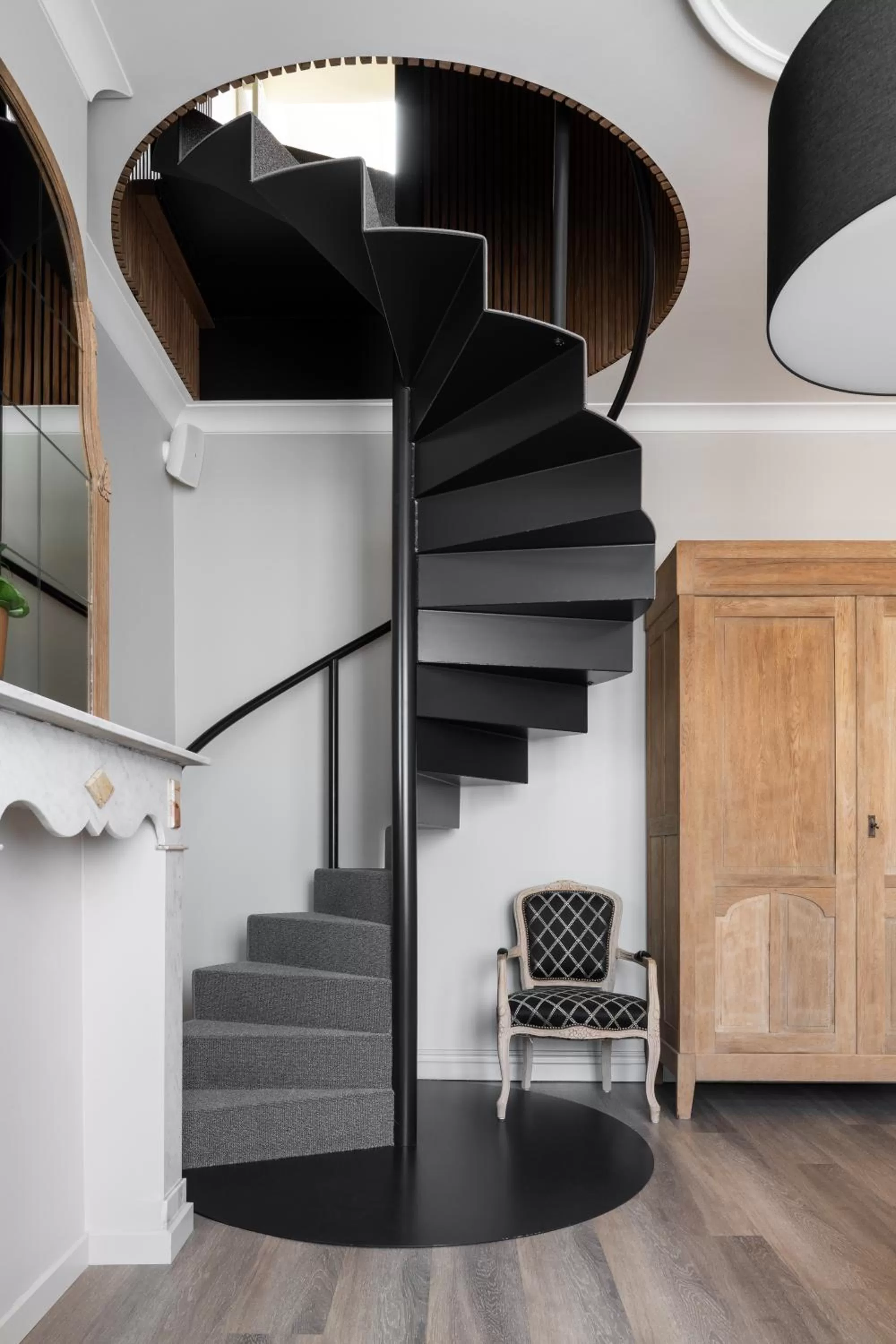 Living room, Kitchen/Kitchenette in B&B Herenhuis