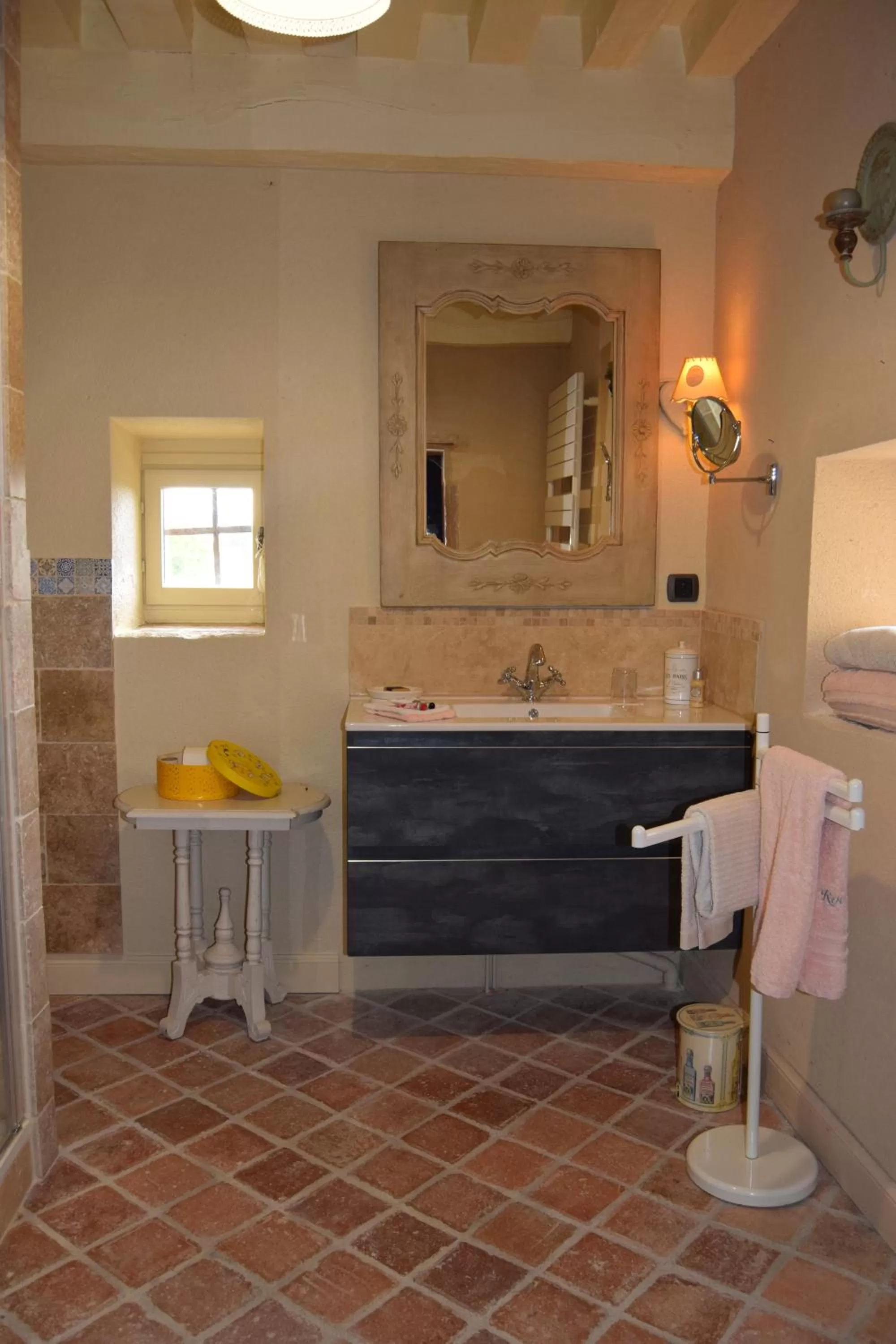 Property building, Bathroom in La Rochelière