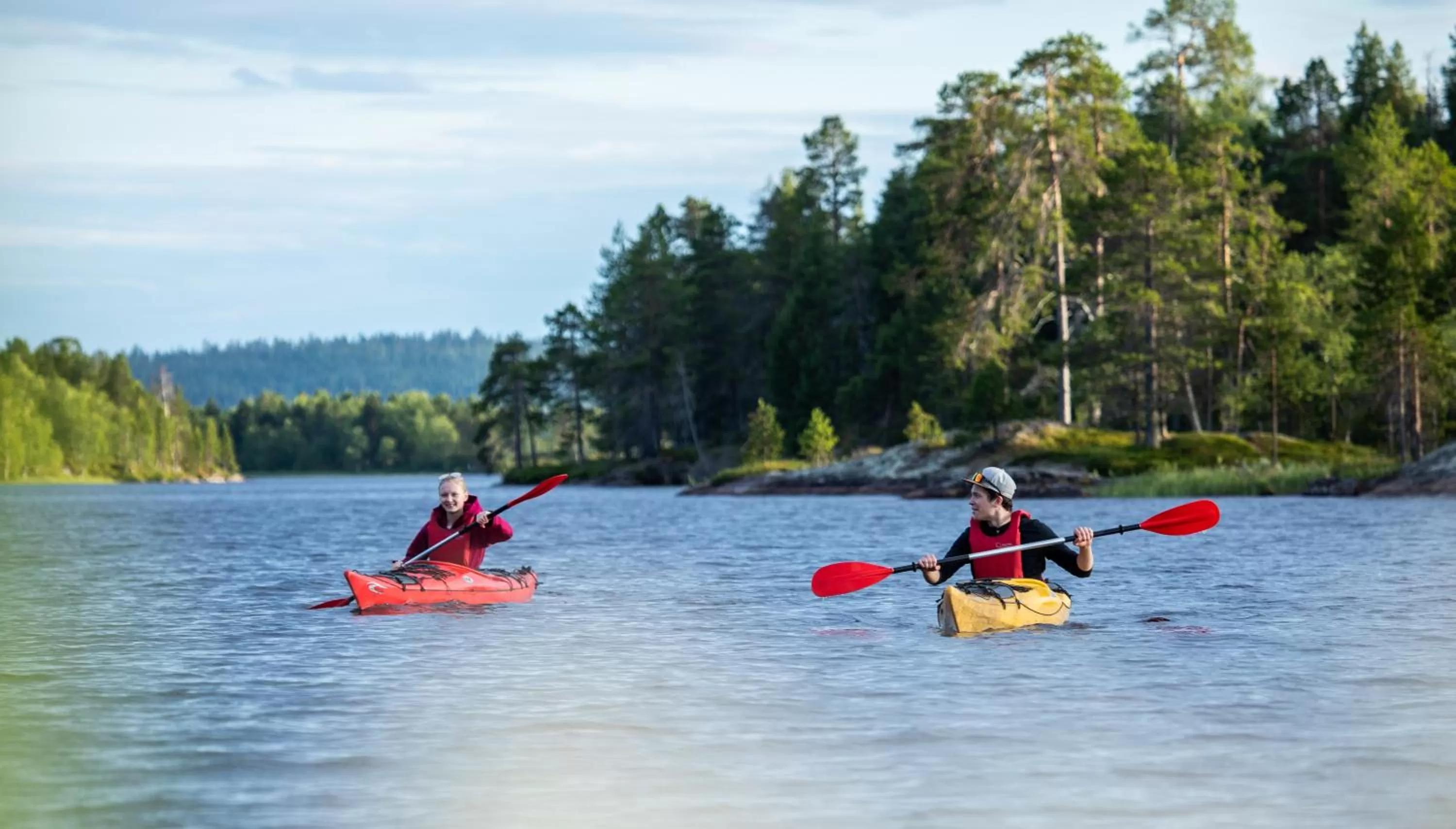 Natural landscape in Wilderness Hotel Inari & Igloos