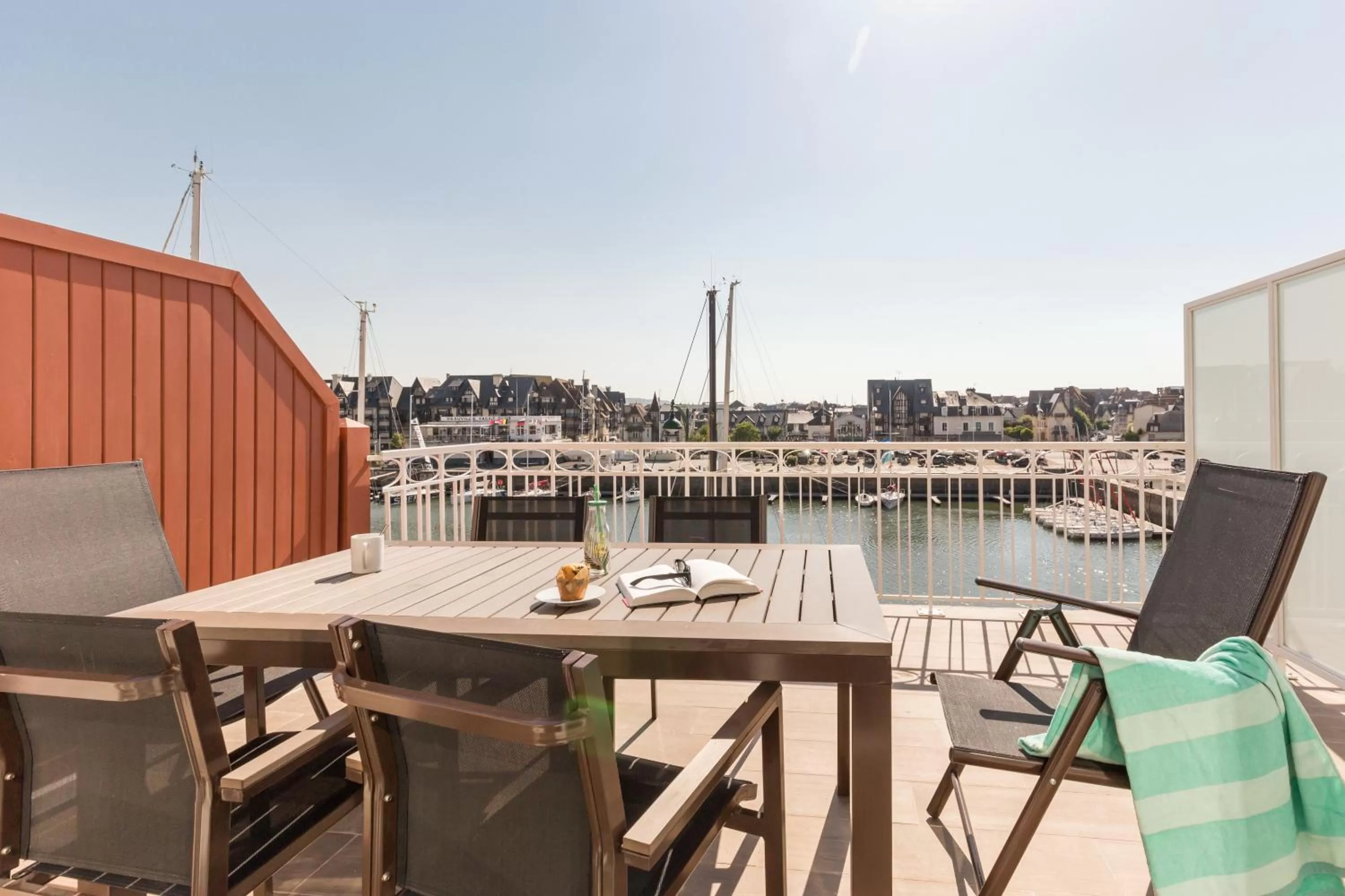 Patio in Résidence Pierre & Vacances Premium Presqu'Ile de la Touques