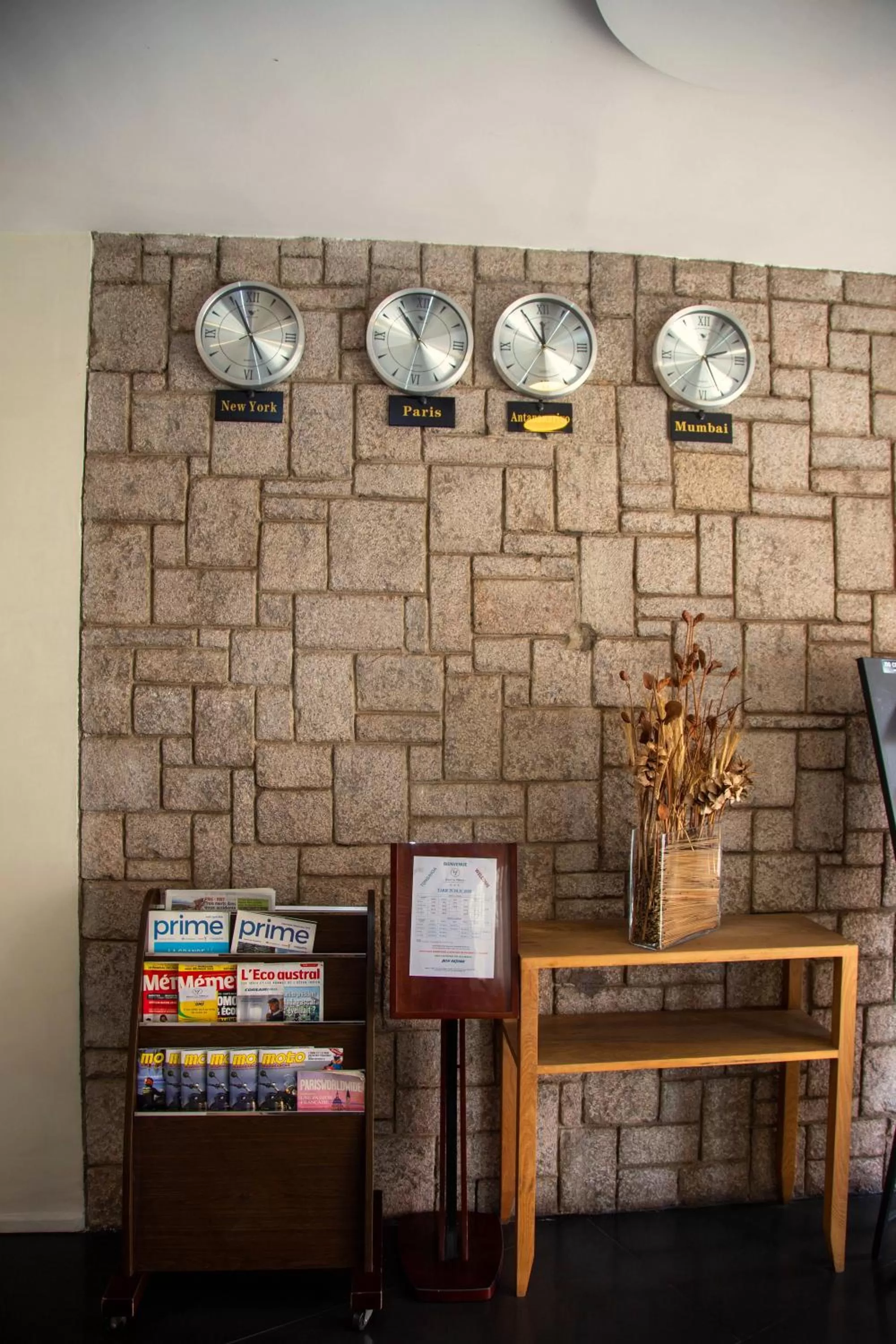 Lobby or reception in Hotel La Villette