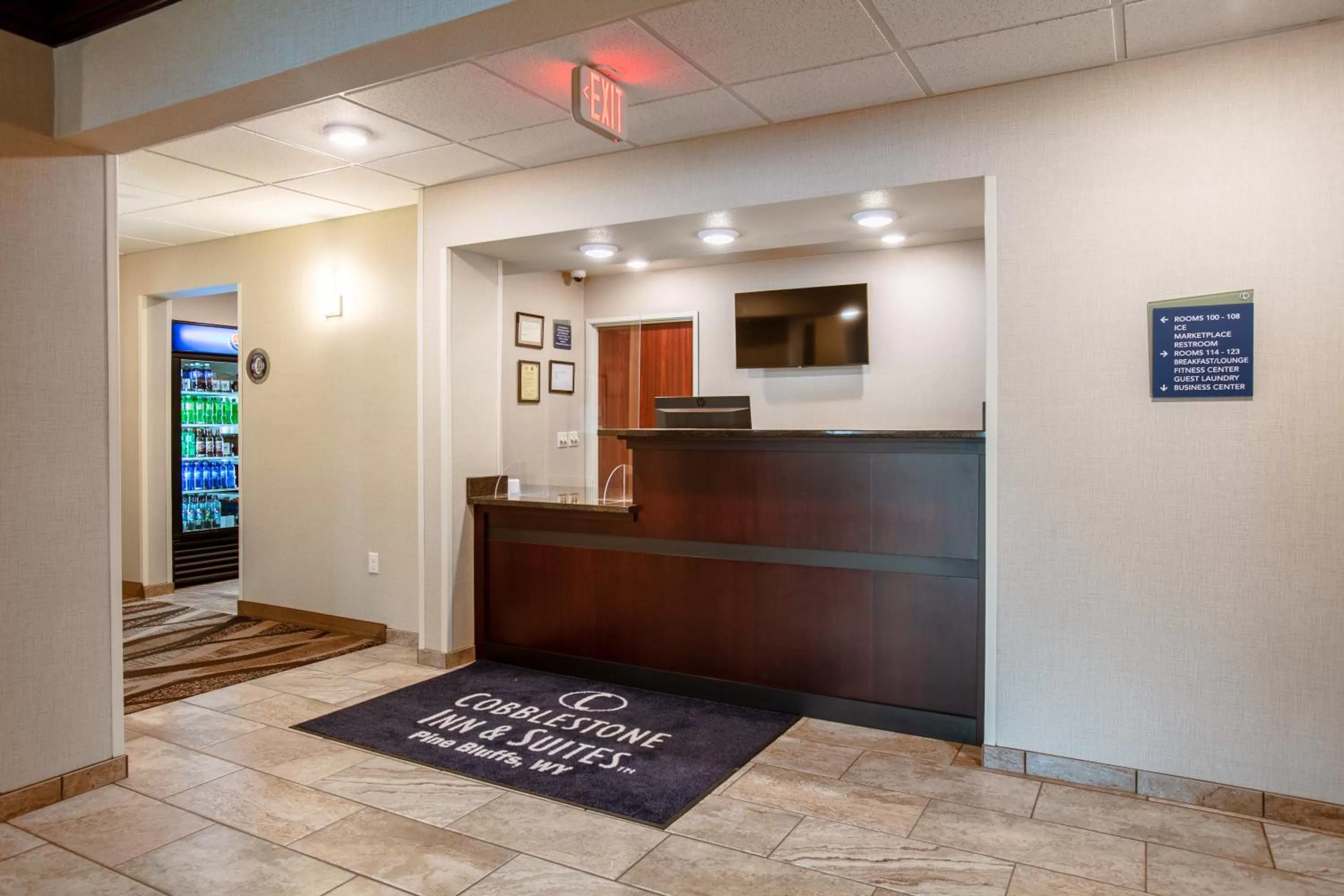 Lobby or reception in Cobblestone Inn & Suites - Pine Bluffs