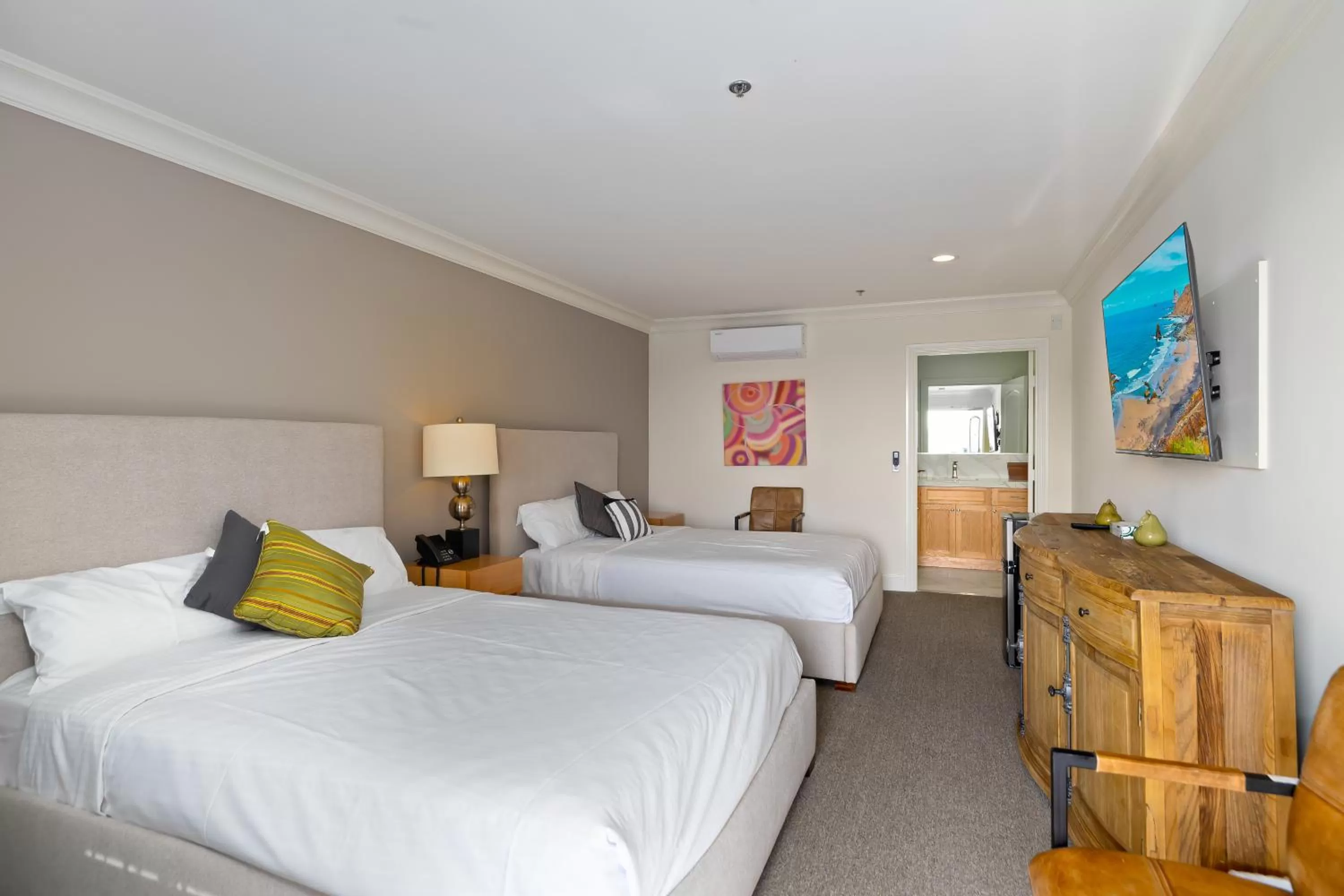 Bed in Hotel Huntington