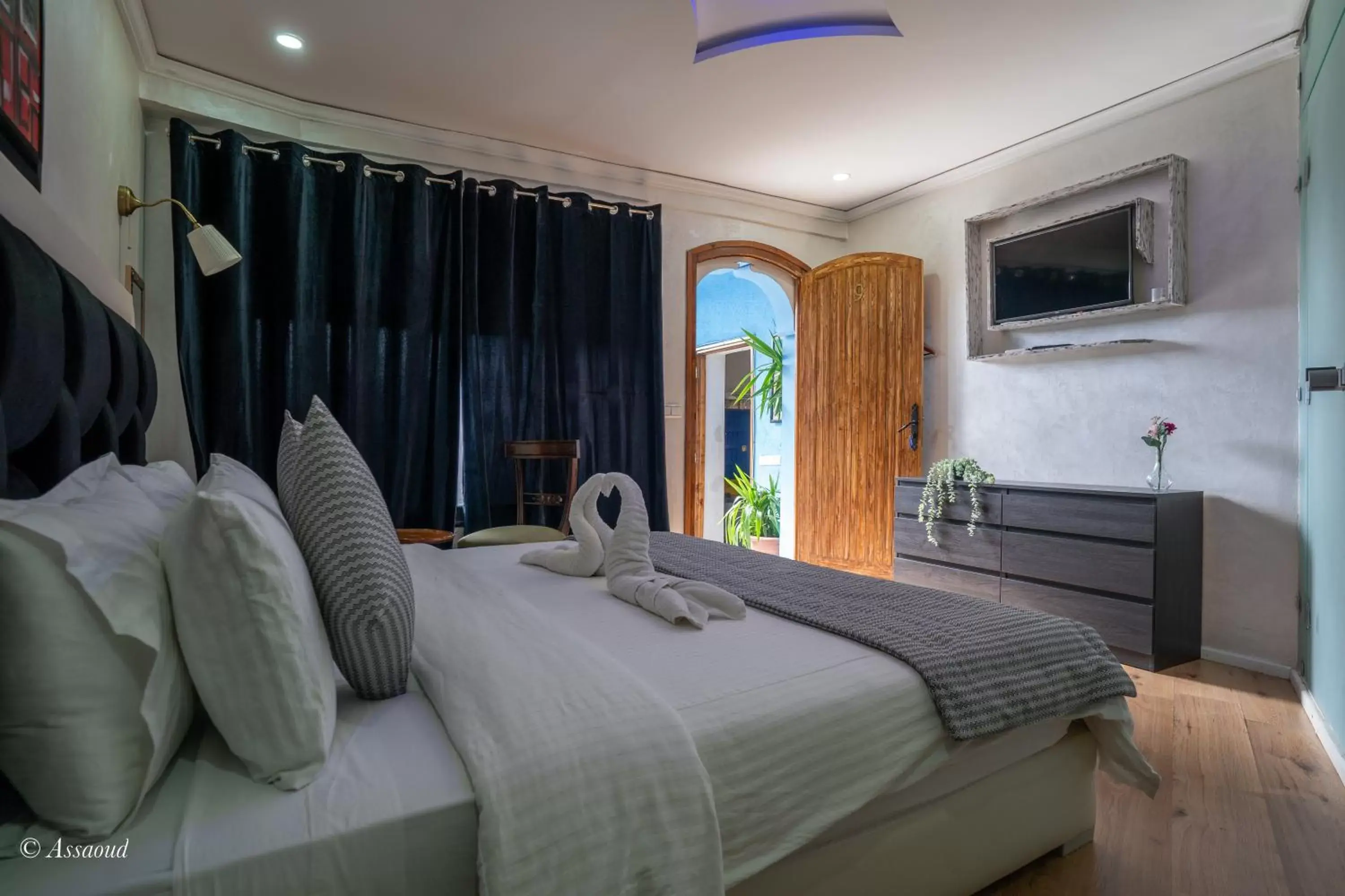 Double Room with Mountain View in Hôtel ZIRYAB Double Room with Mountain View in Hôtel ZIRYAB