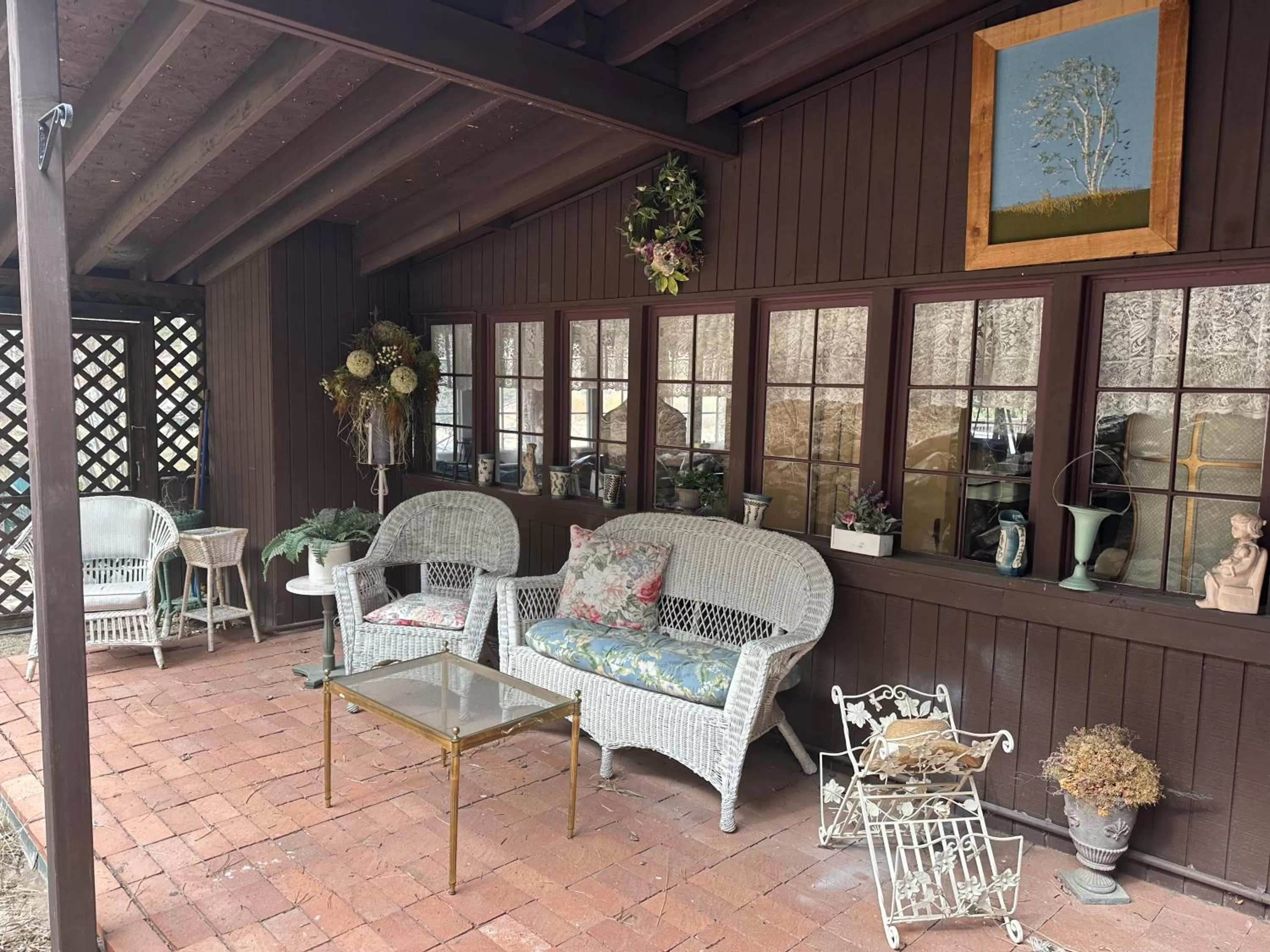 Patio in Inn of Glen Haven