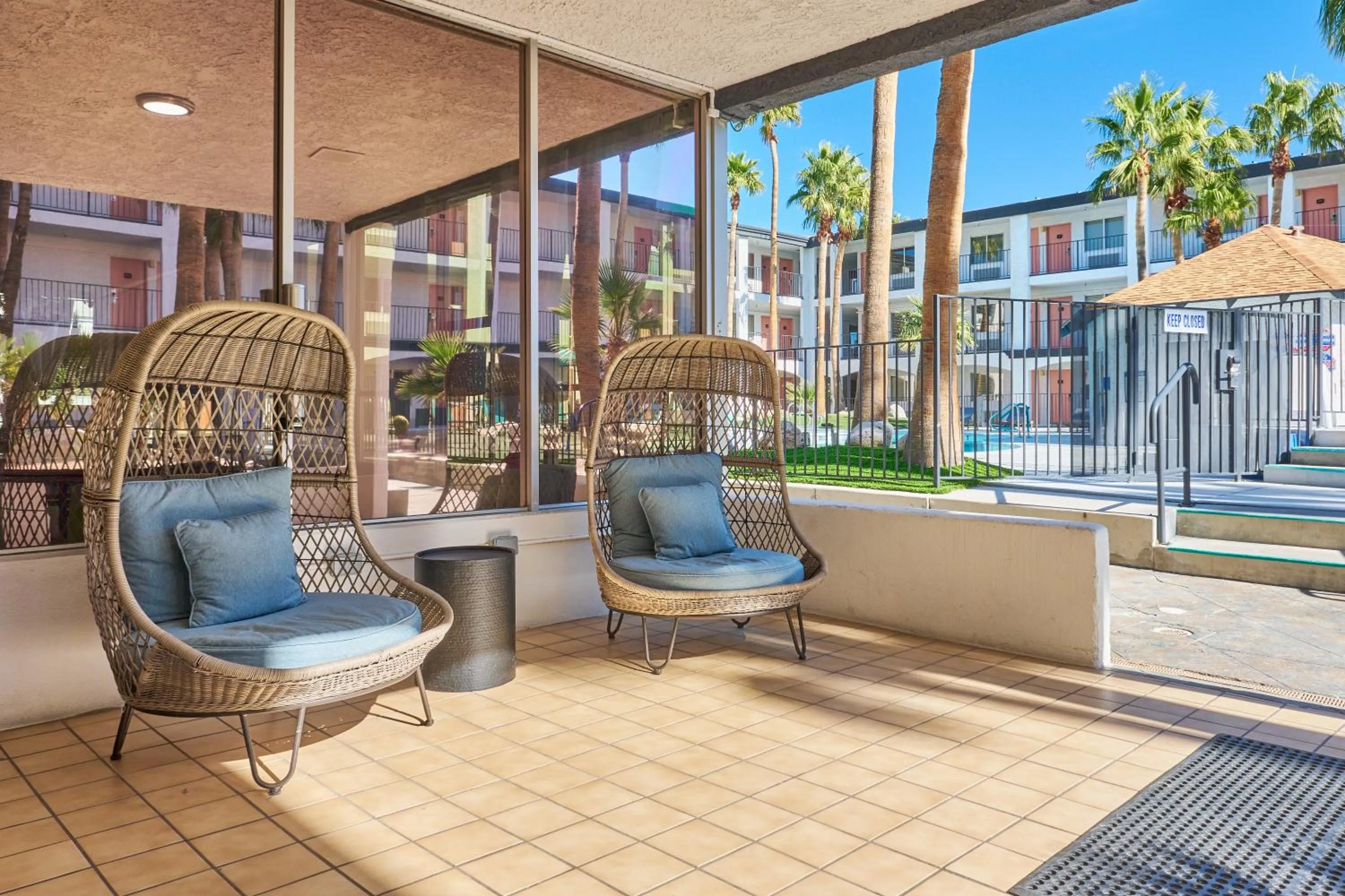 Seating area in Aqua Soleil Hotel and Mineral Water Spa