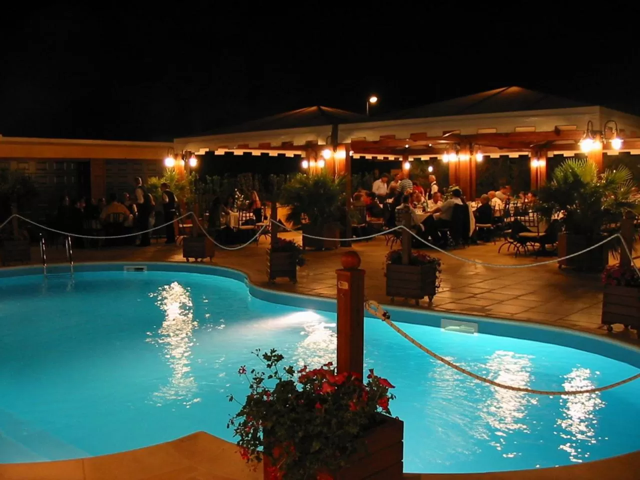 Swimming pool in Hotel La Rotonda