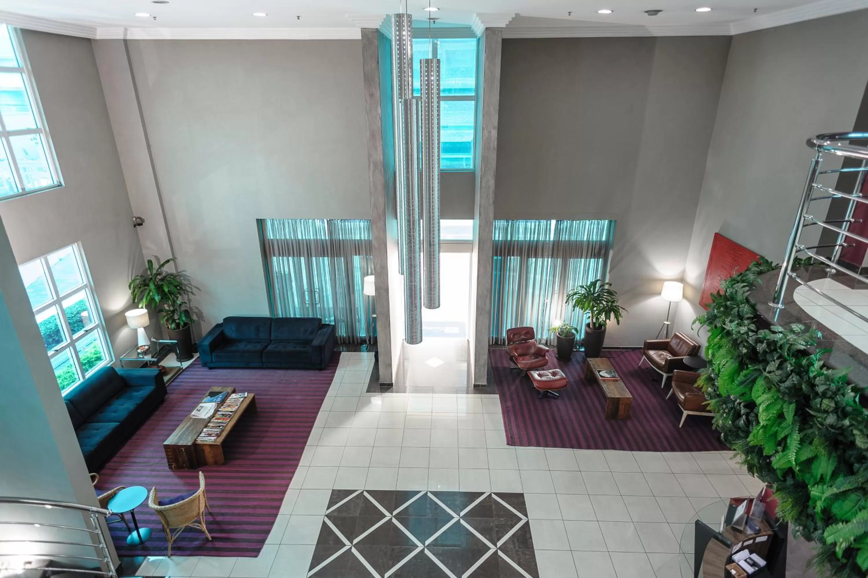 Lobby or reception in Hotel The Premium