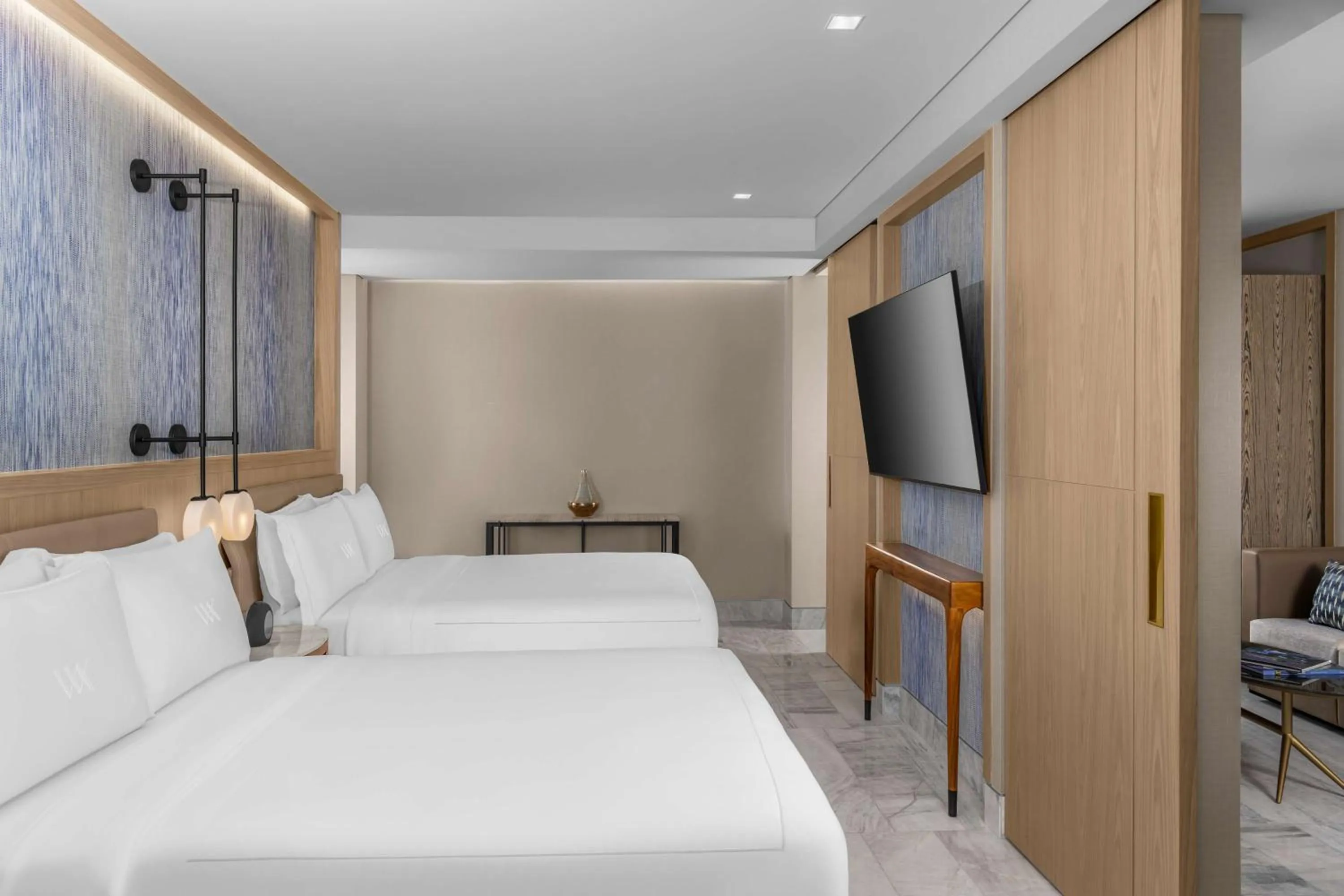 Bed in Waldorf Astoria Riviera Maya