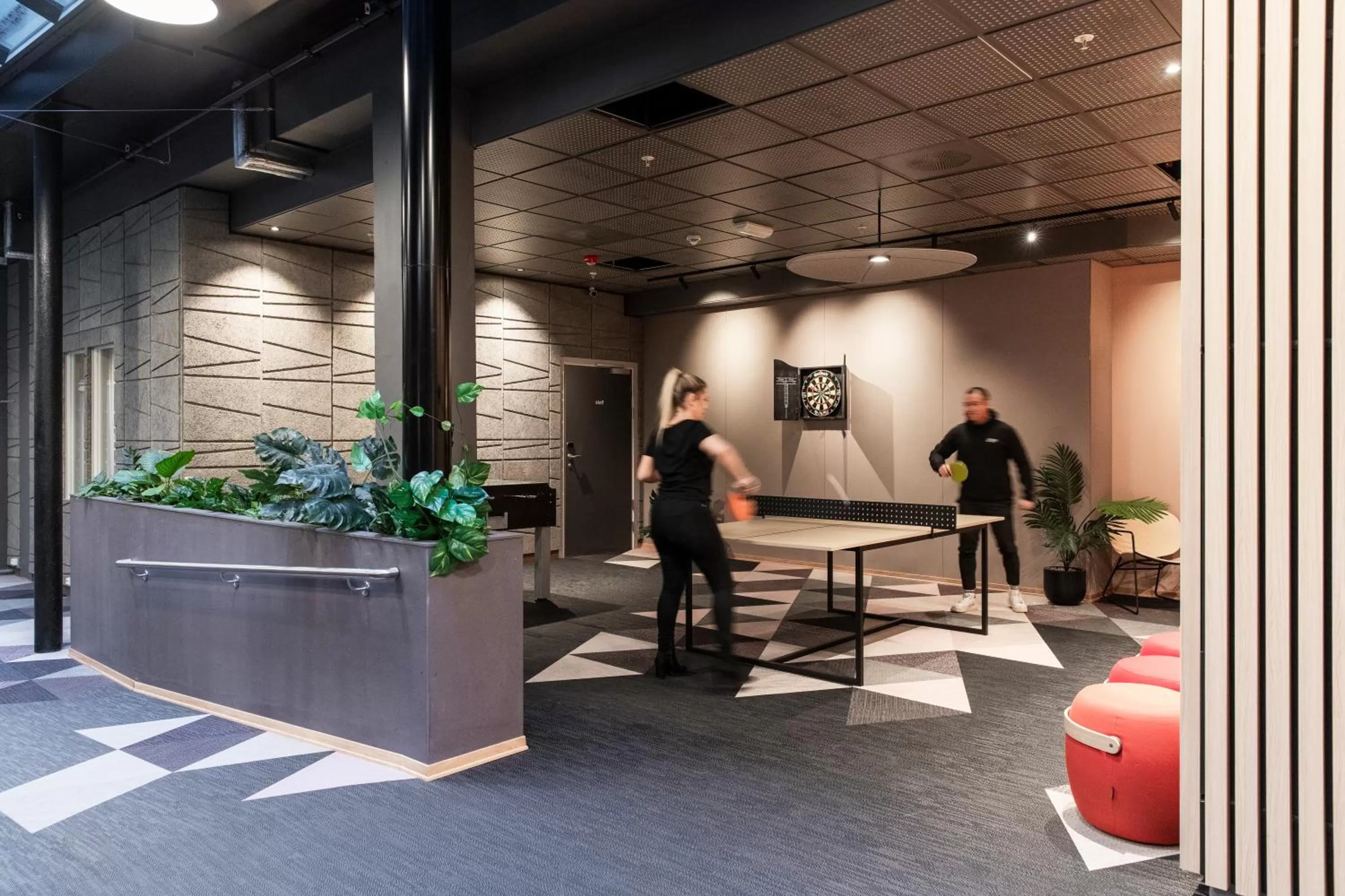 Table tennis in Citybox Oslo