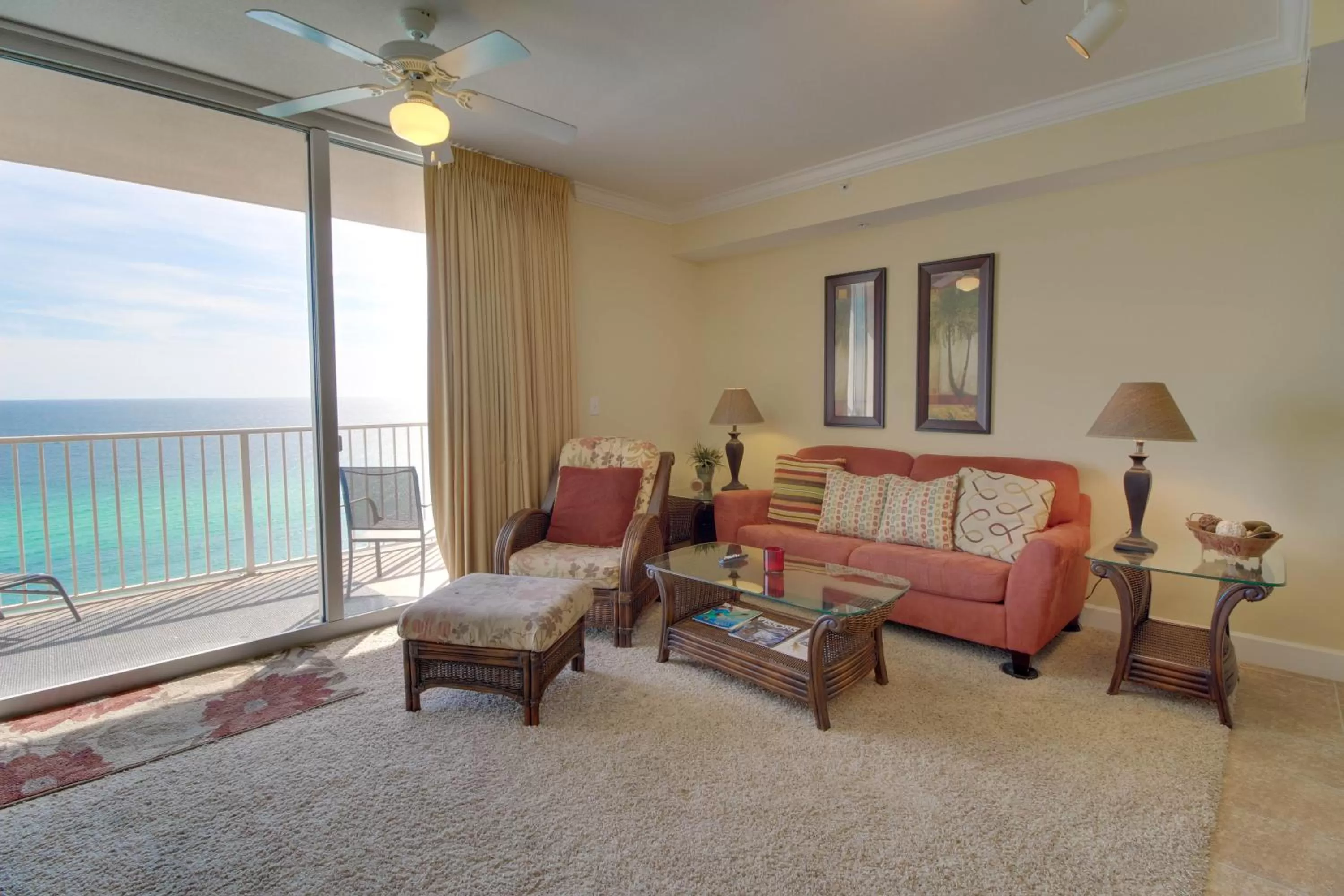 Seating Area in Tidewater Beach Resort 1204