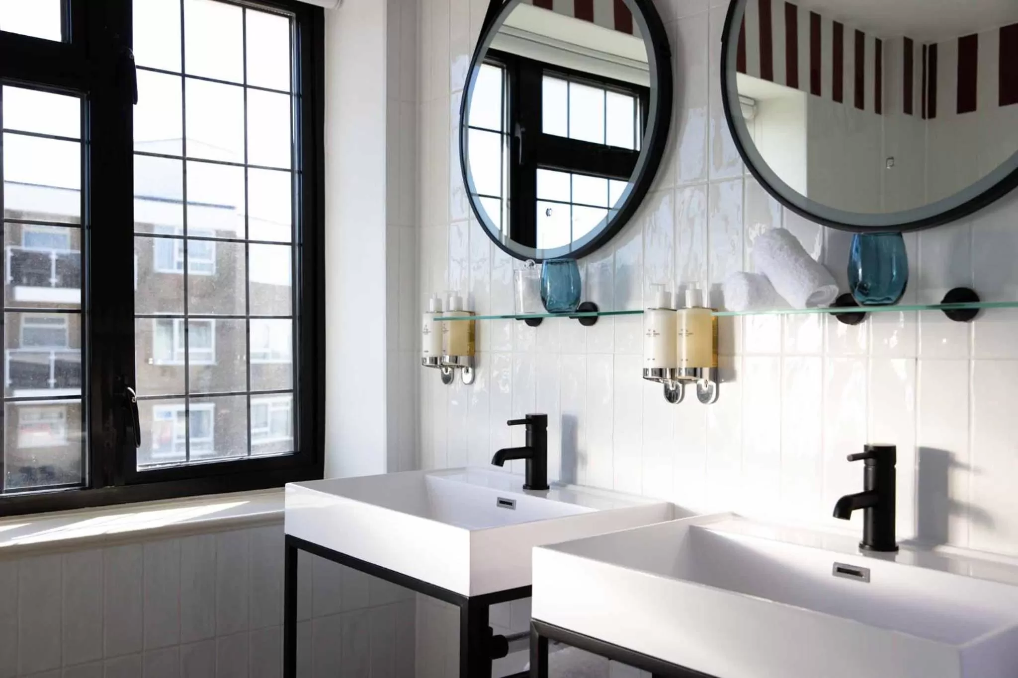 Shower in The Relais Cooden Beach and Spa