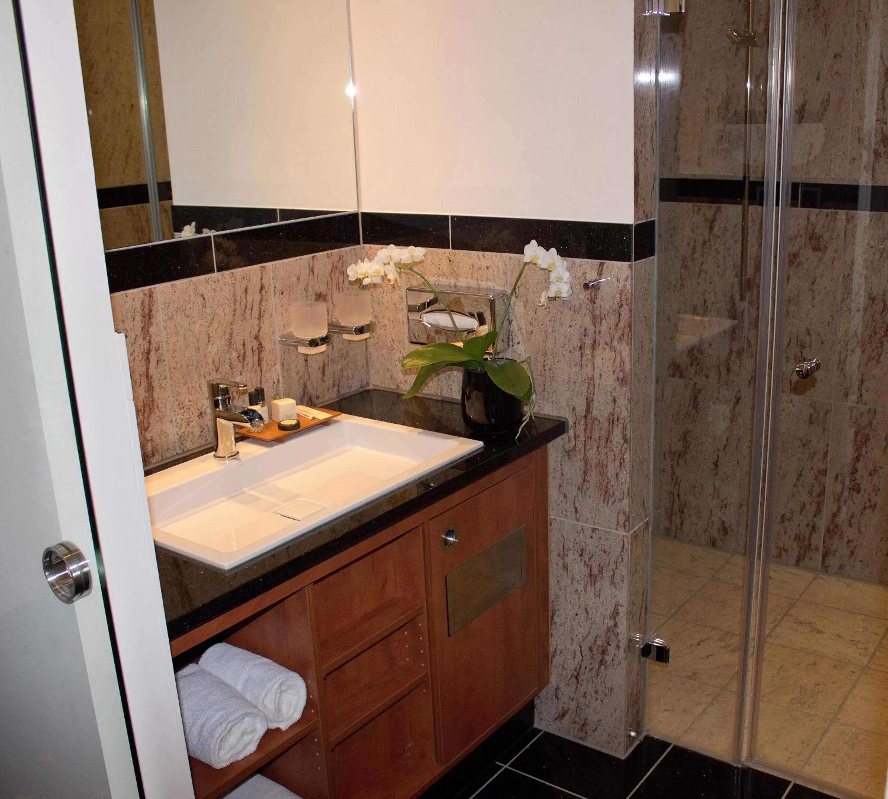 Bathroom in Wellnesshotel Schönblick