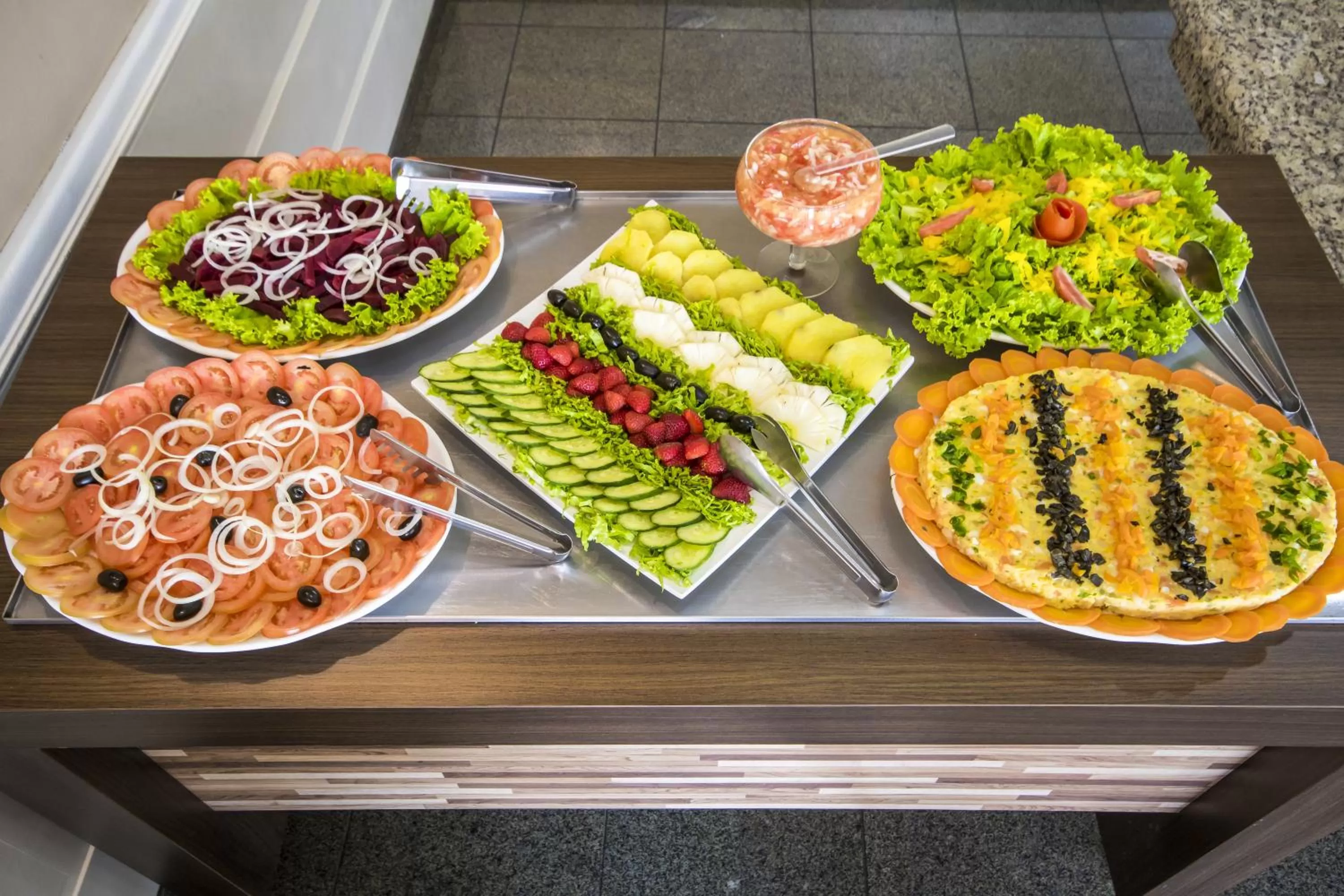 Food and drinks in Hotel Dan Inn Sorocaba by Nacional Inn