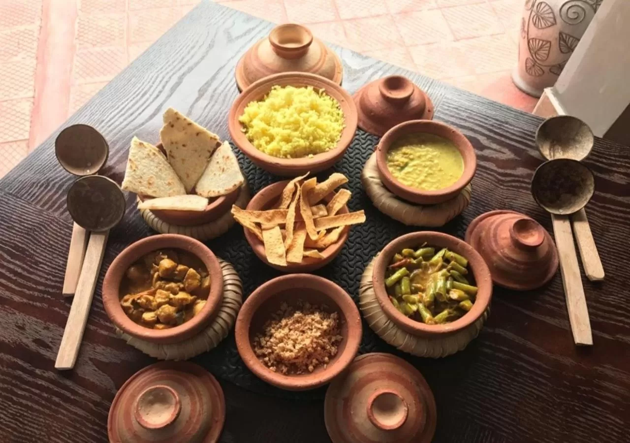 Food close-up in Palms Villa