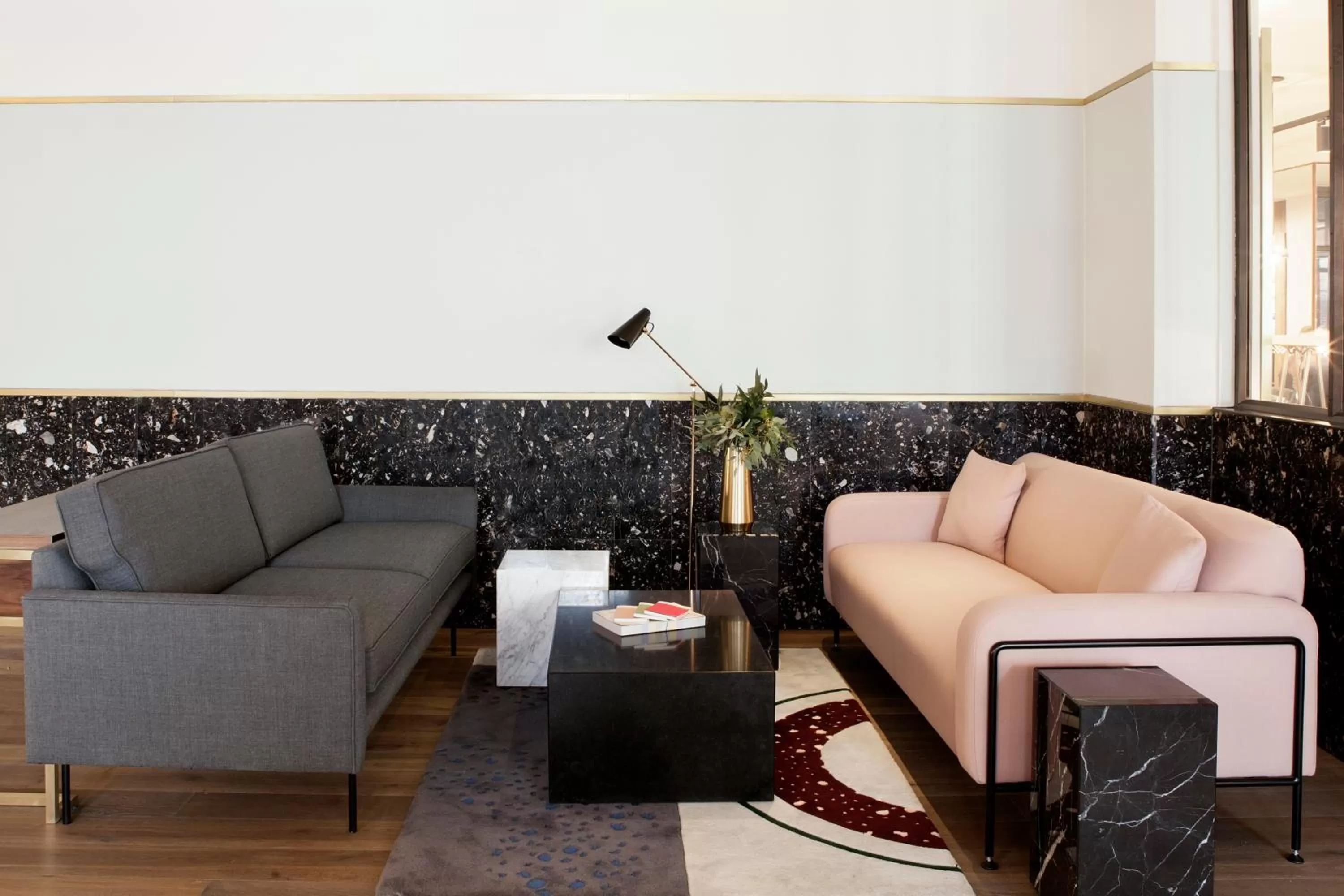 Seating area in The Alex