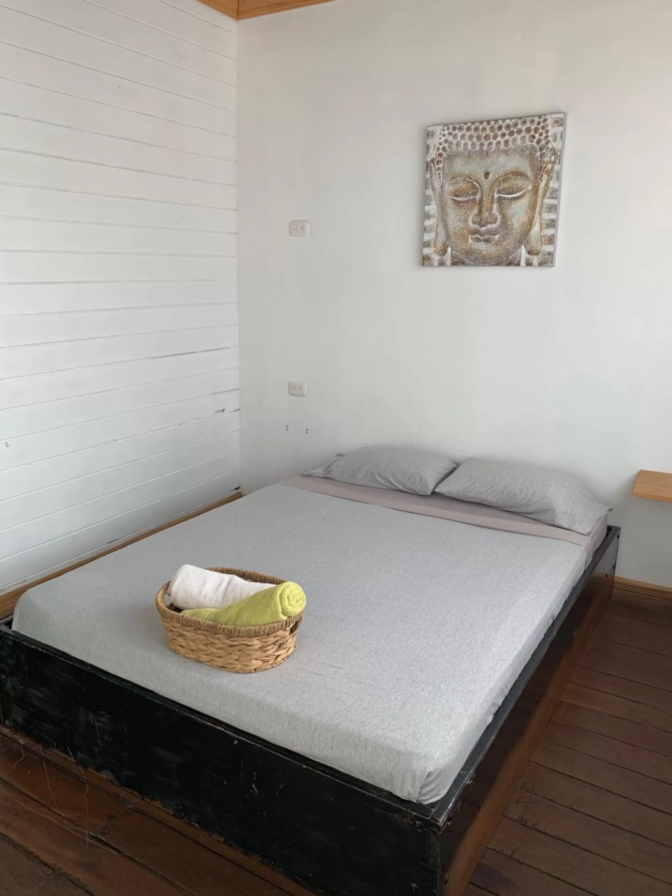 Toilet, Bed in Hotel Cortez Azul