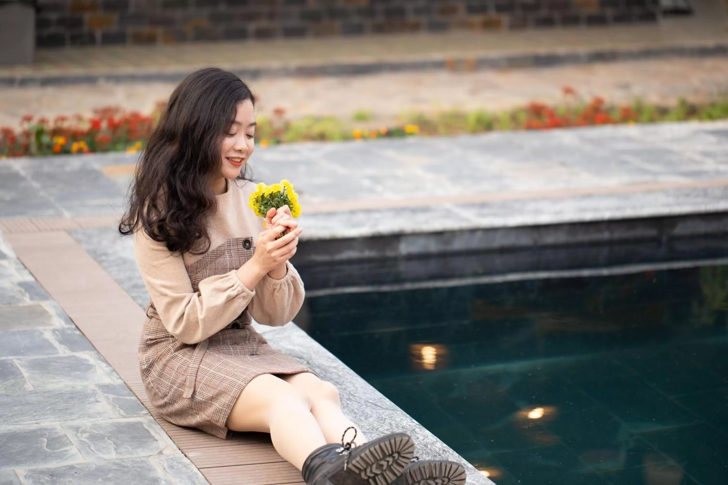 People in SoNa Resort