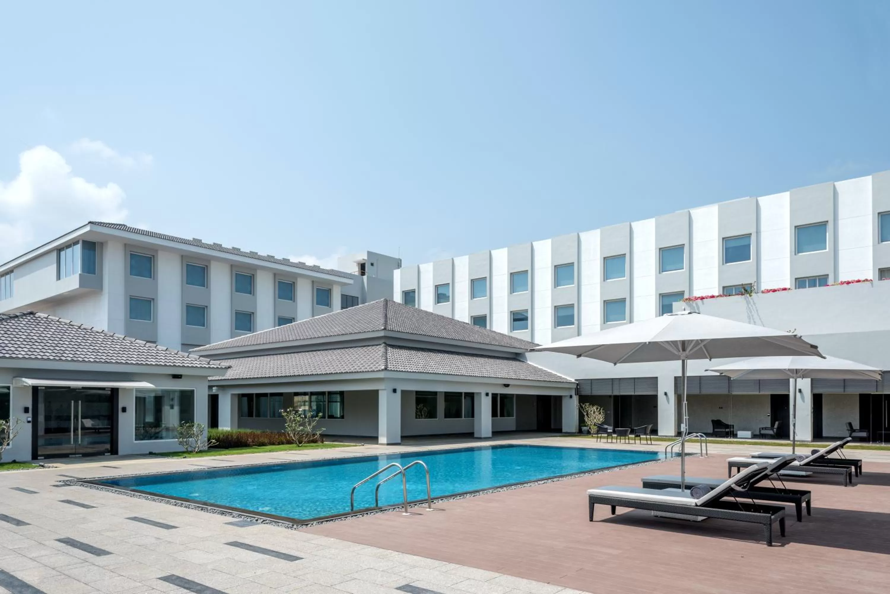 Property building in The Residency Towers, Rameswaram