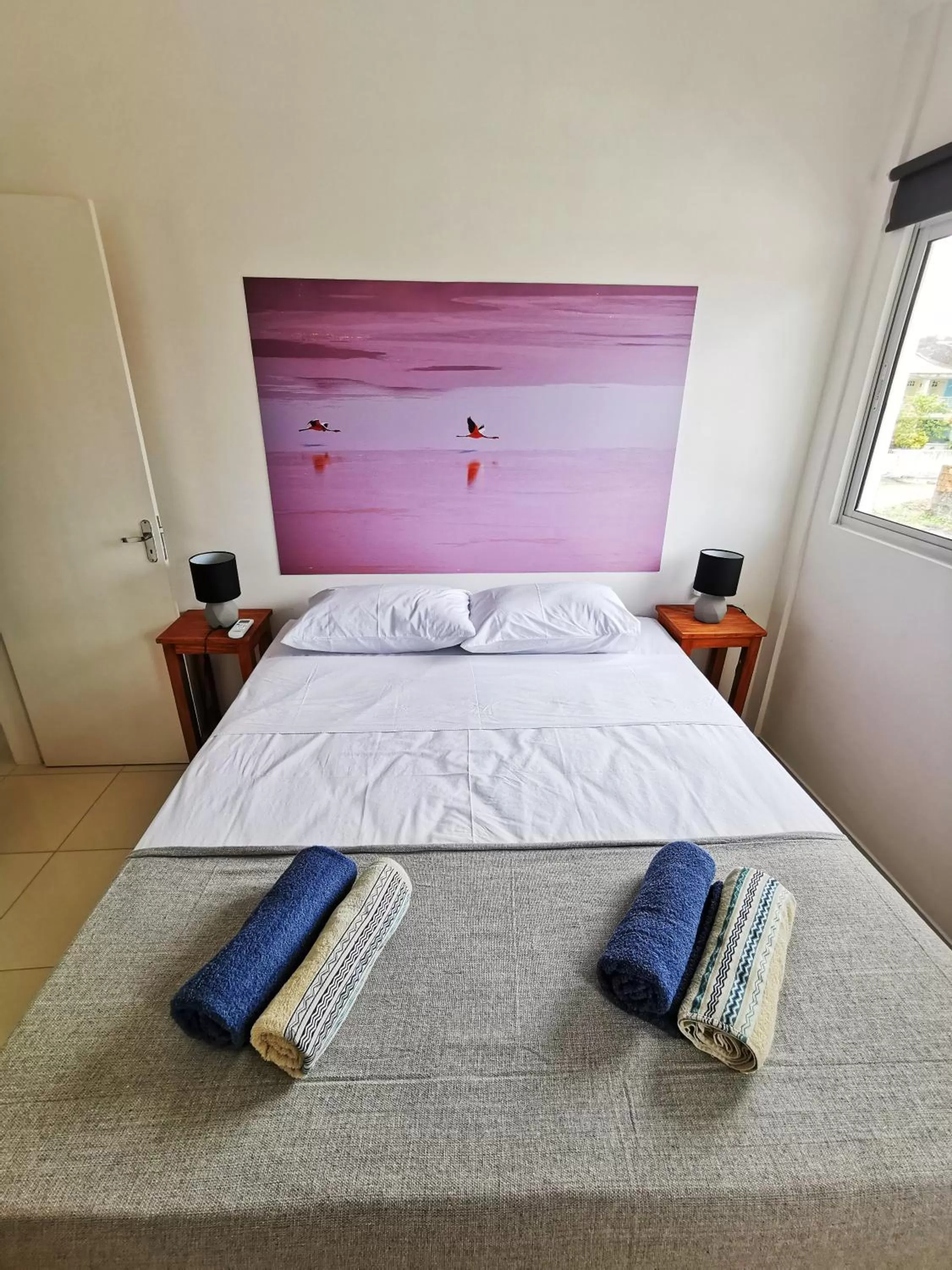 Bed in Manga Verde Beach Residence
