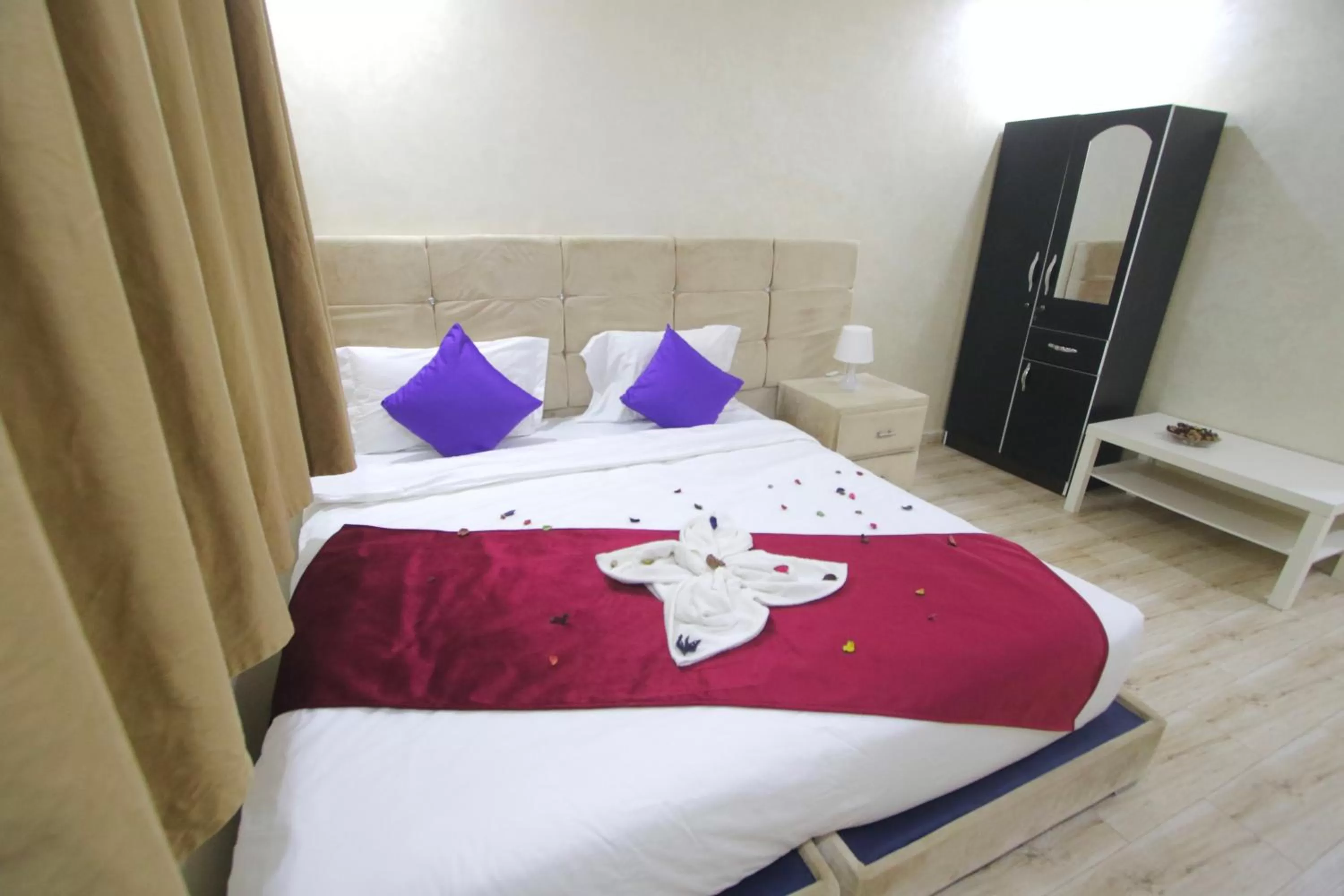 Bed in Dakhla White Hotel