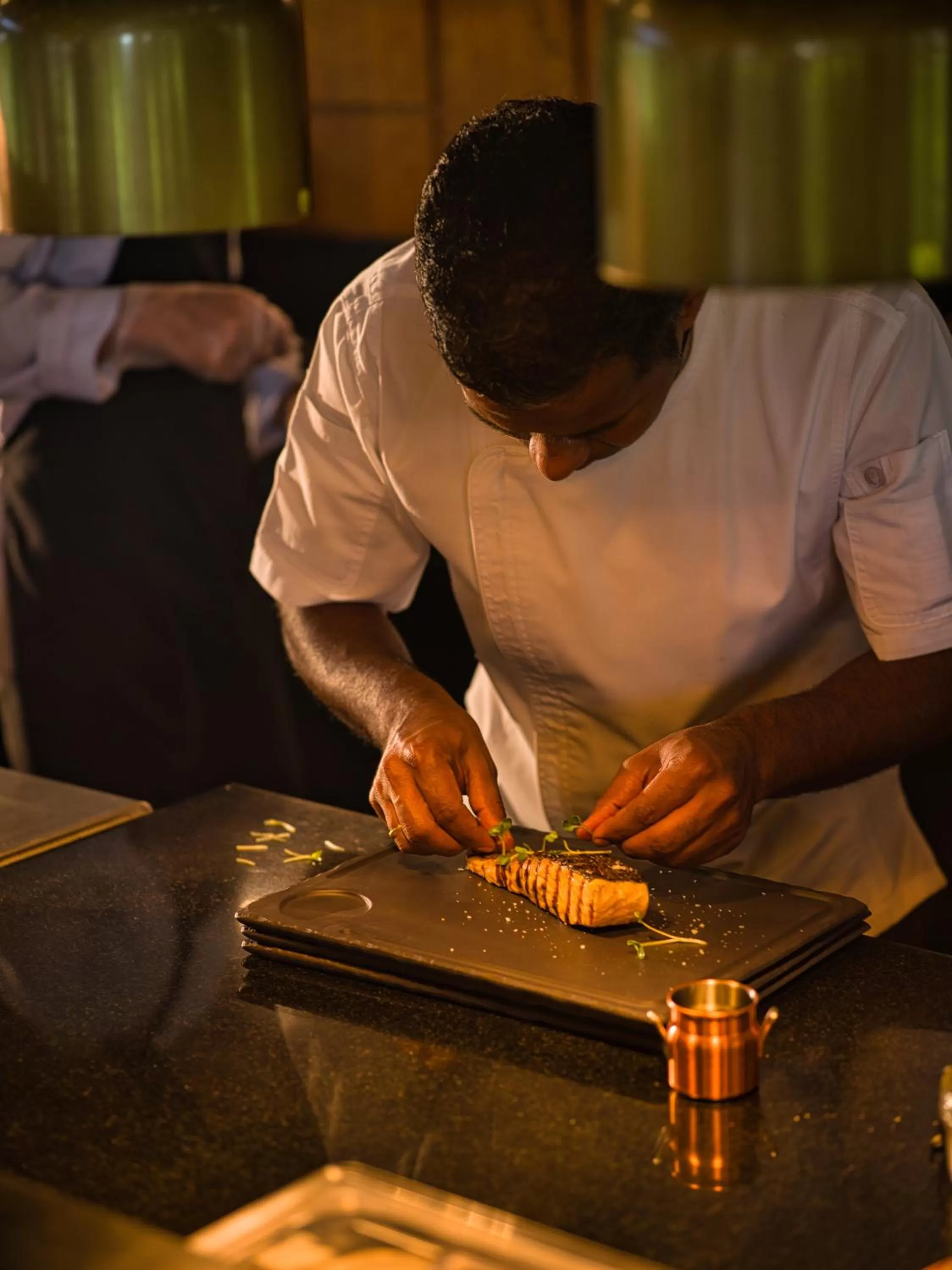 Food close-up in Azerai Can Tho