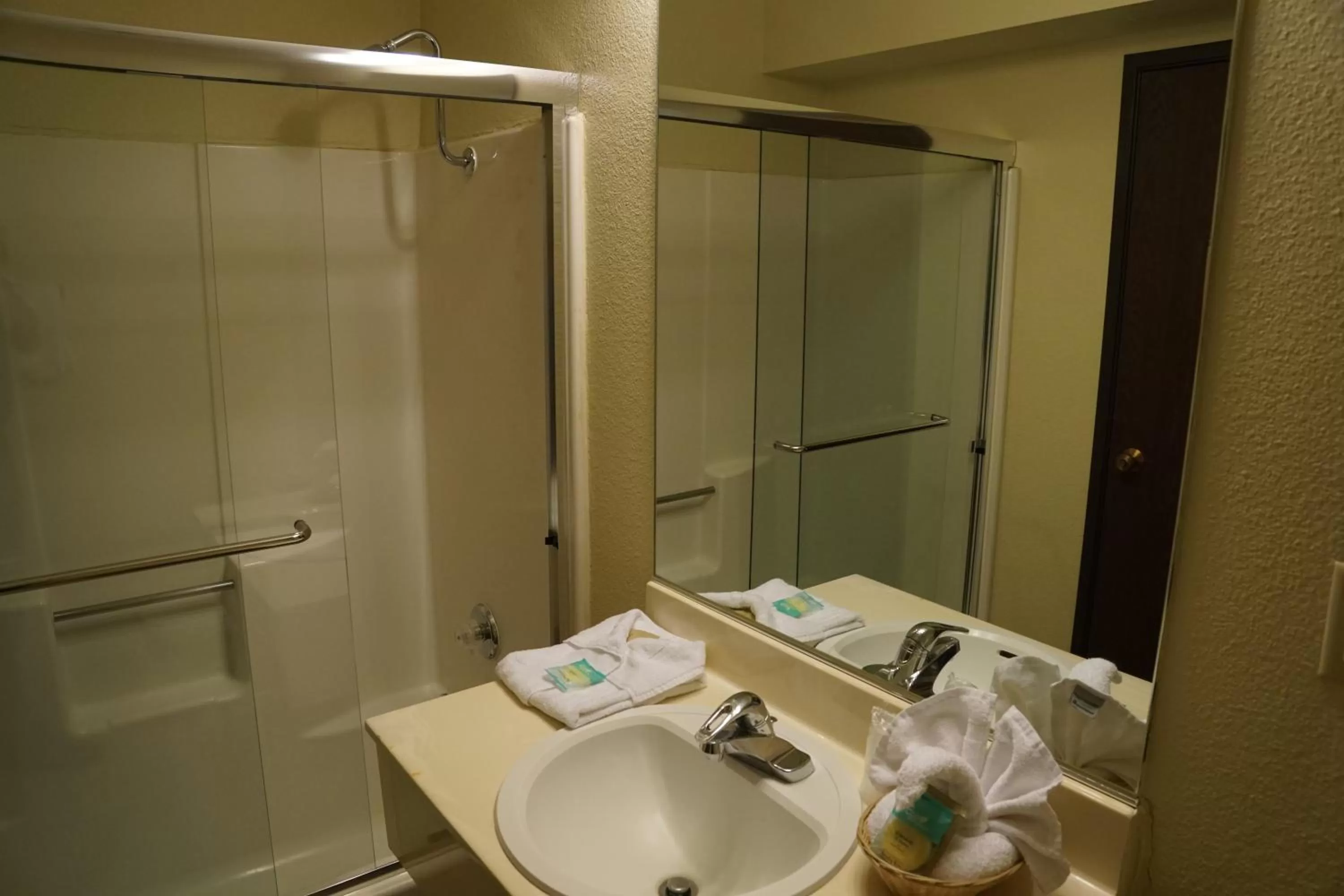 Shower in Railroad Pass Hotel and Casino Ramada by Wyndham