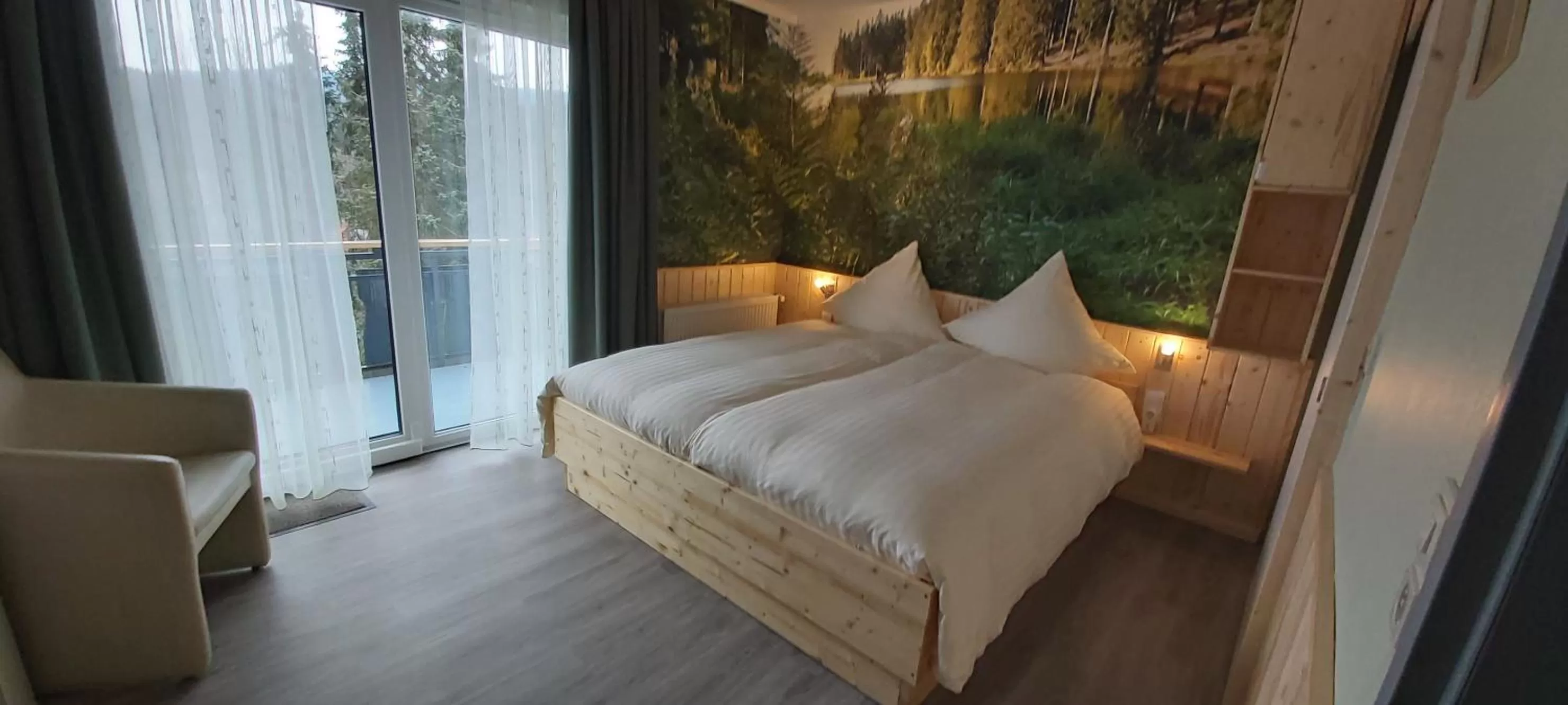 Bed in Pension Haus Petra