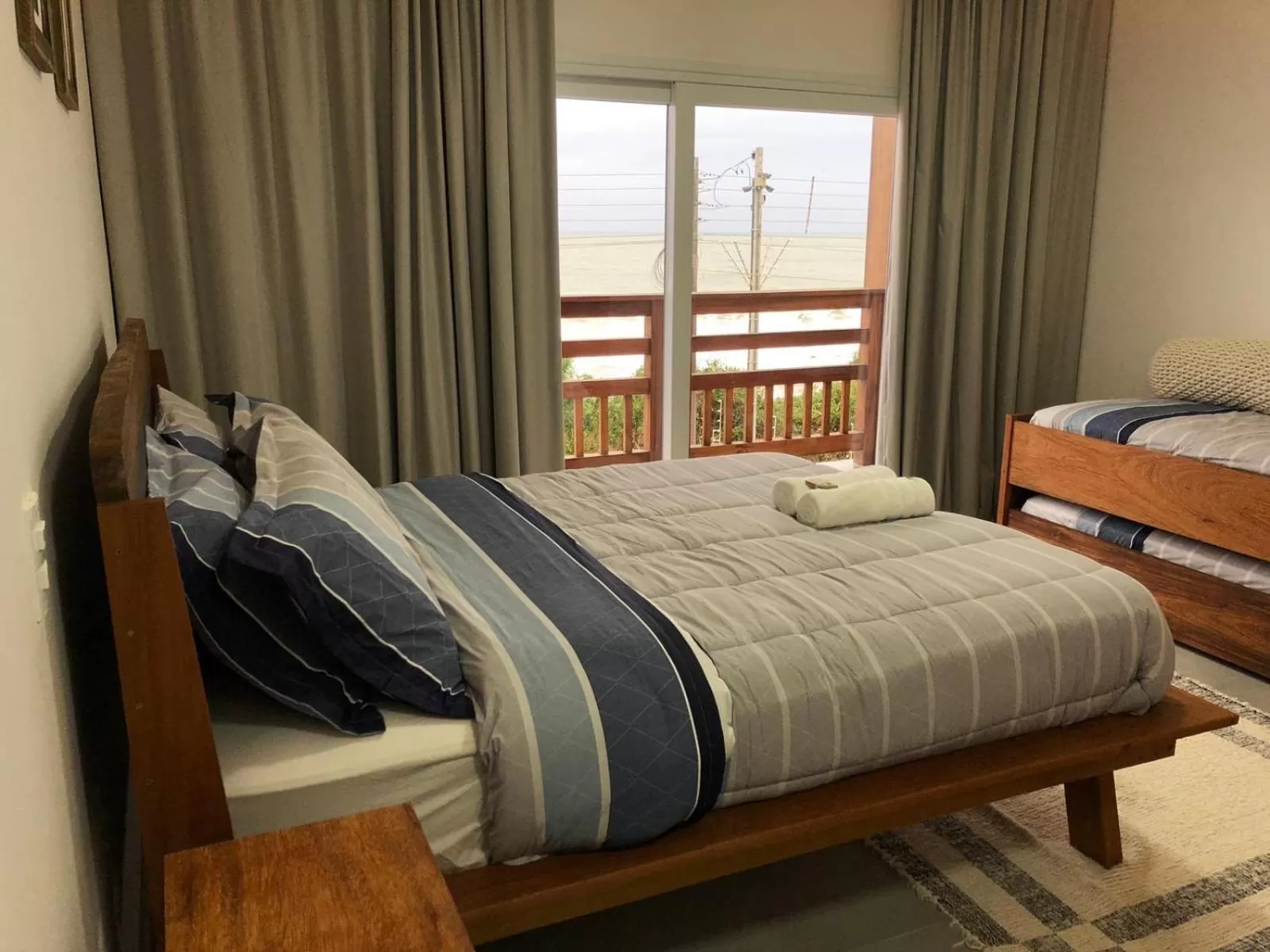 Bed in Pousada Casa Albatross