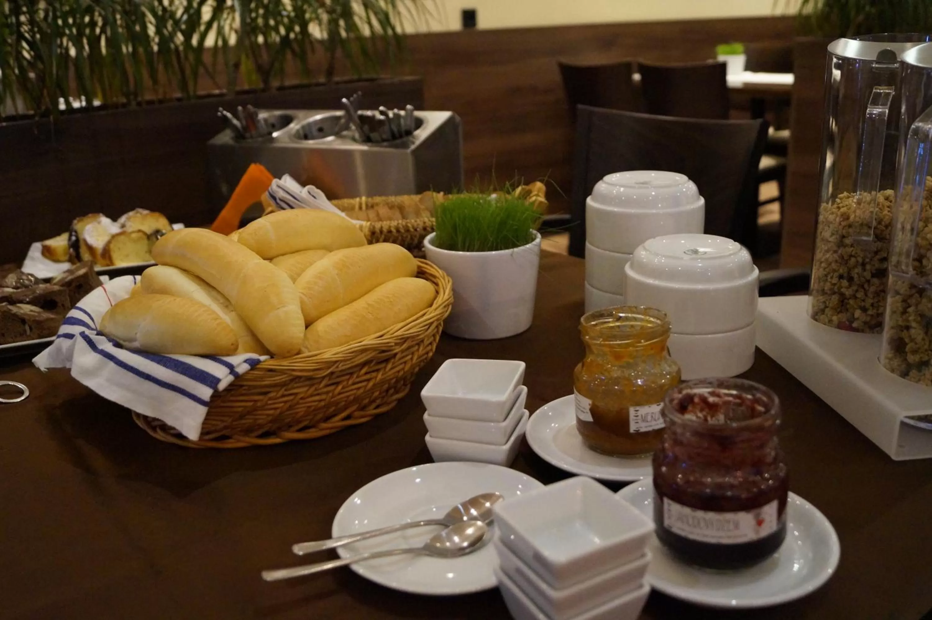 Buffet breakfast in Hotel Slavia