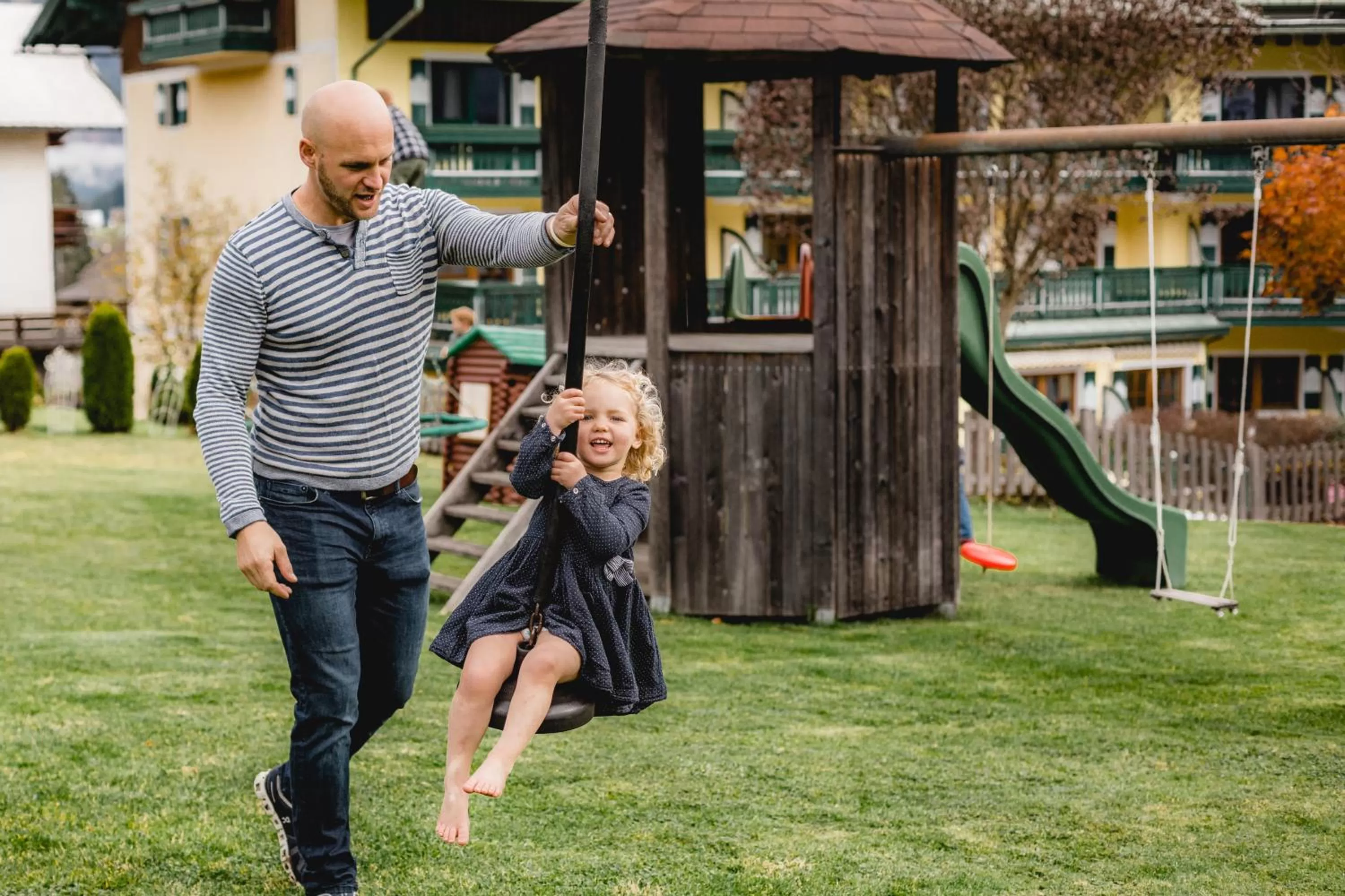 Children play ground in Hotel Sommerhof