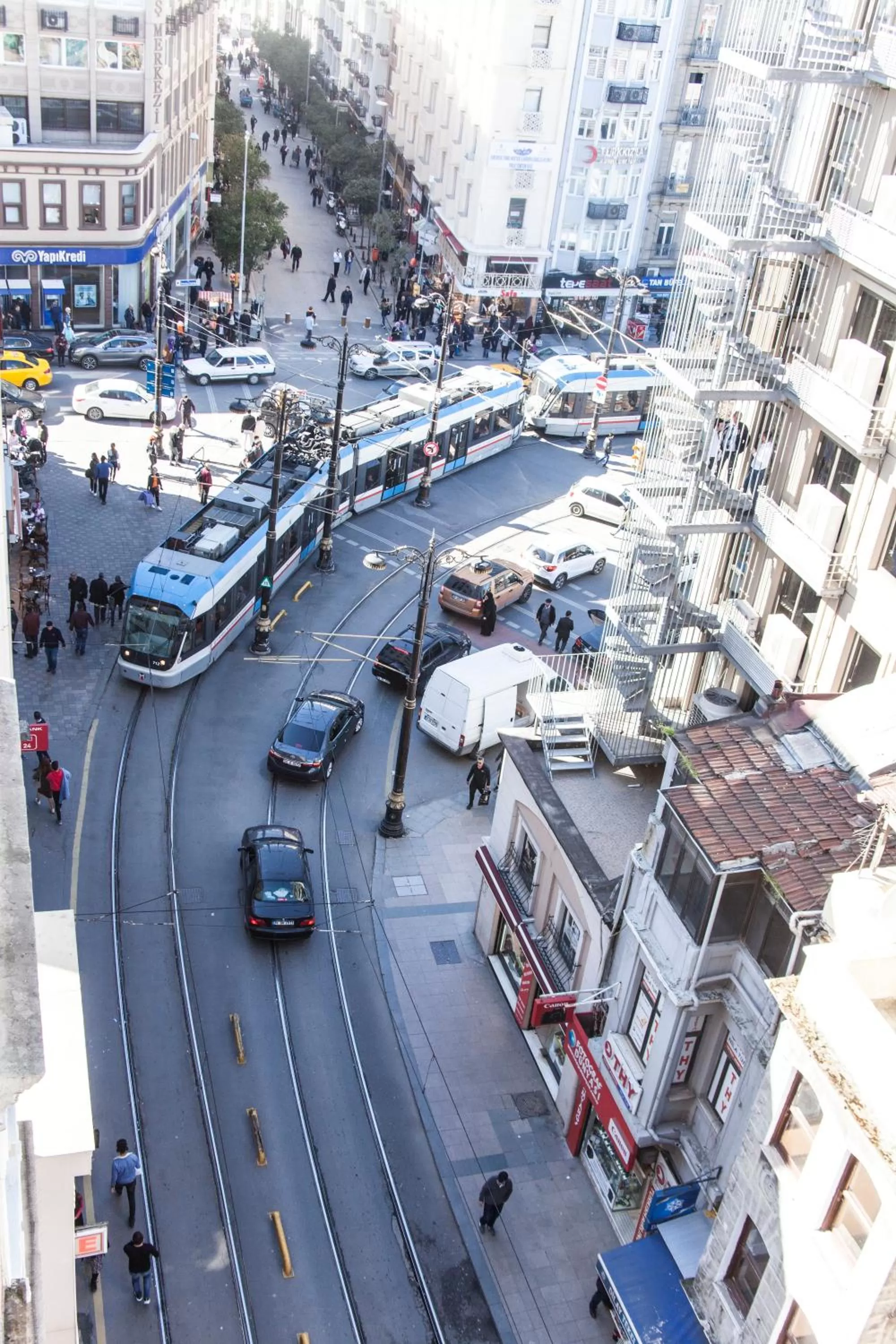 Street view in Old Port Hotel