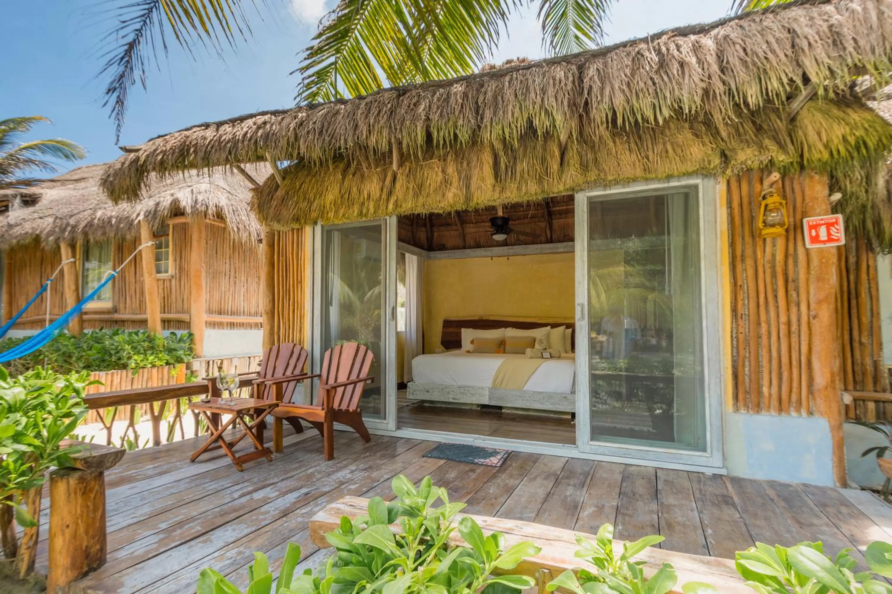 Photo of the whole room, Bed in Villa Pescadores Tulum-Beachfront hotel by Ahau Collection