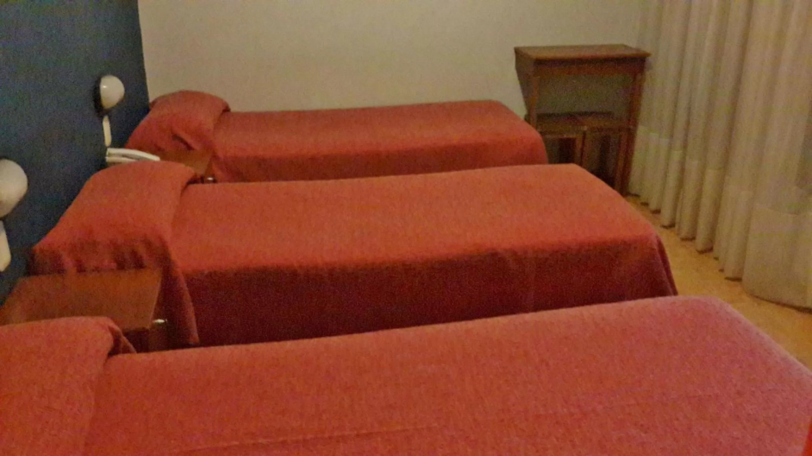 Bed in Hotel Alcazar