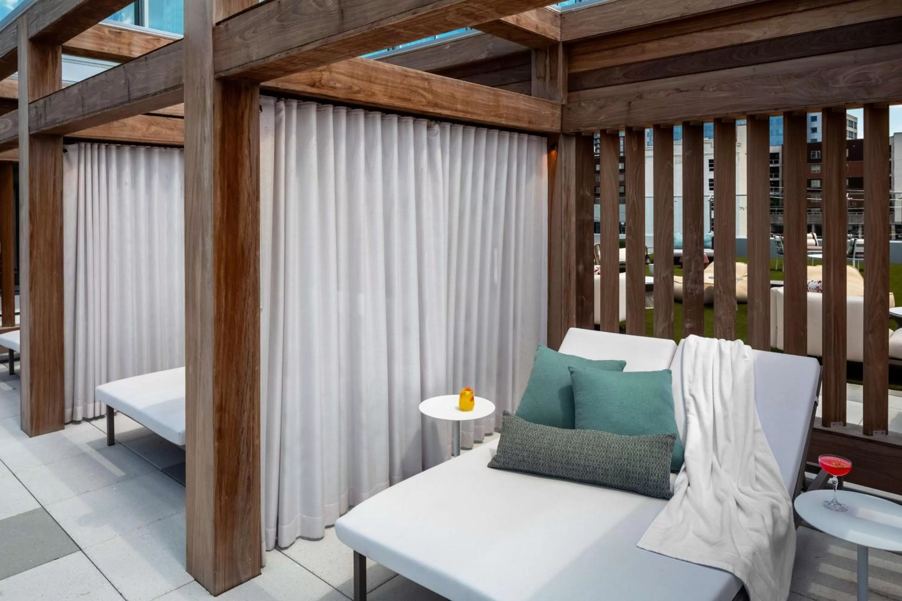 Pool view in Conrad Nashville