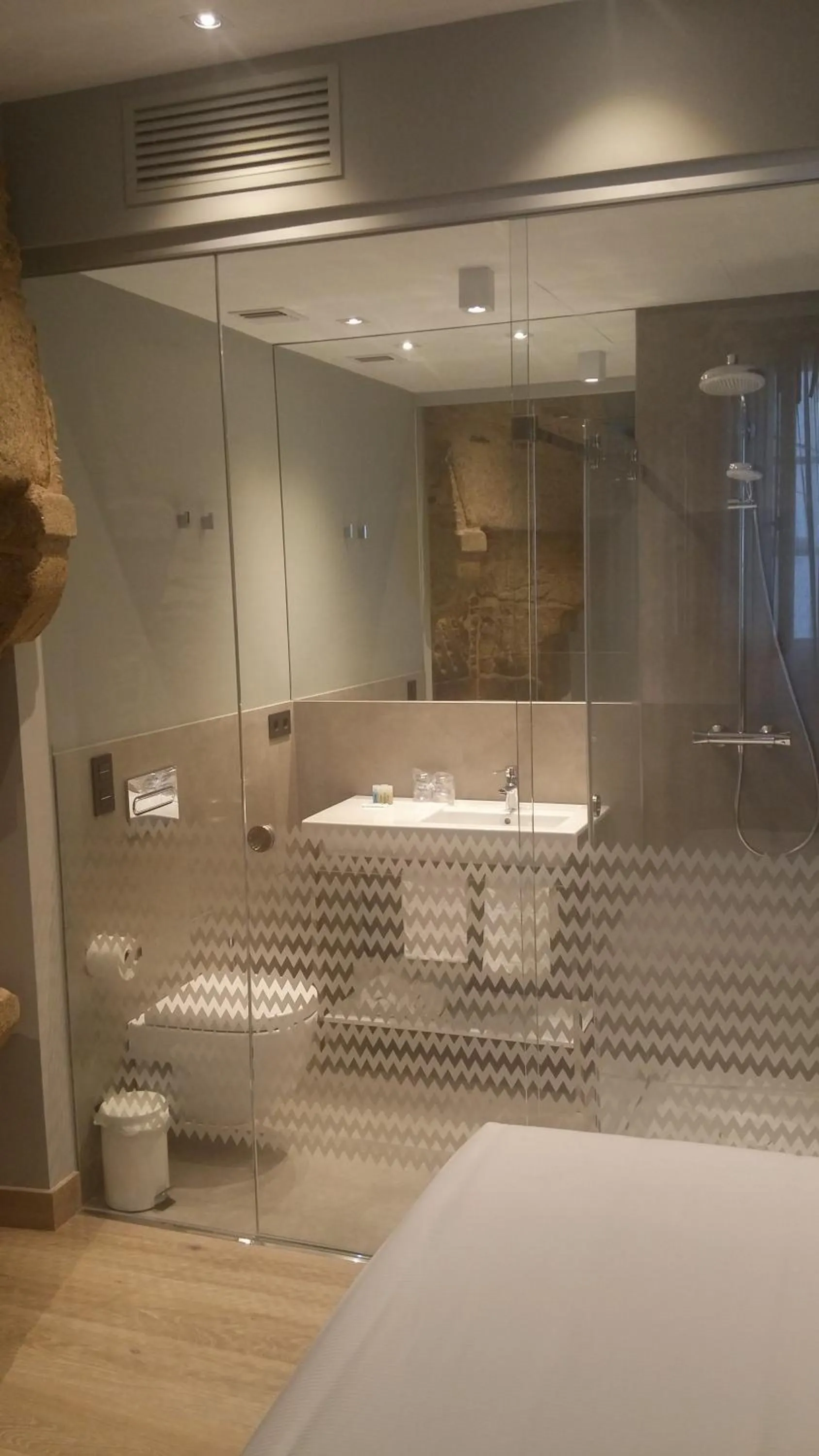 Bathroom in Hotel Atalaia